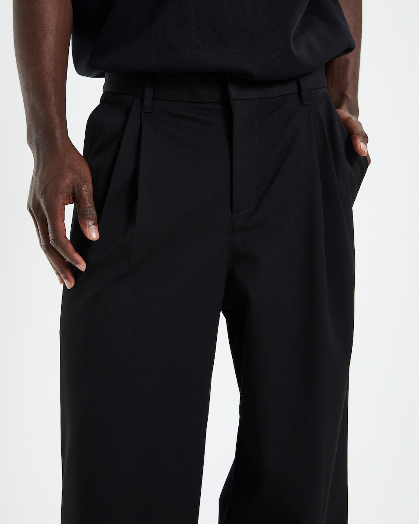 Onyx Suit Pants Black