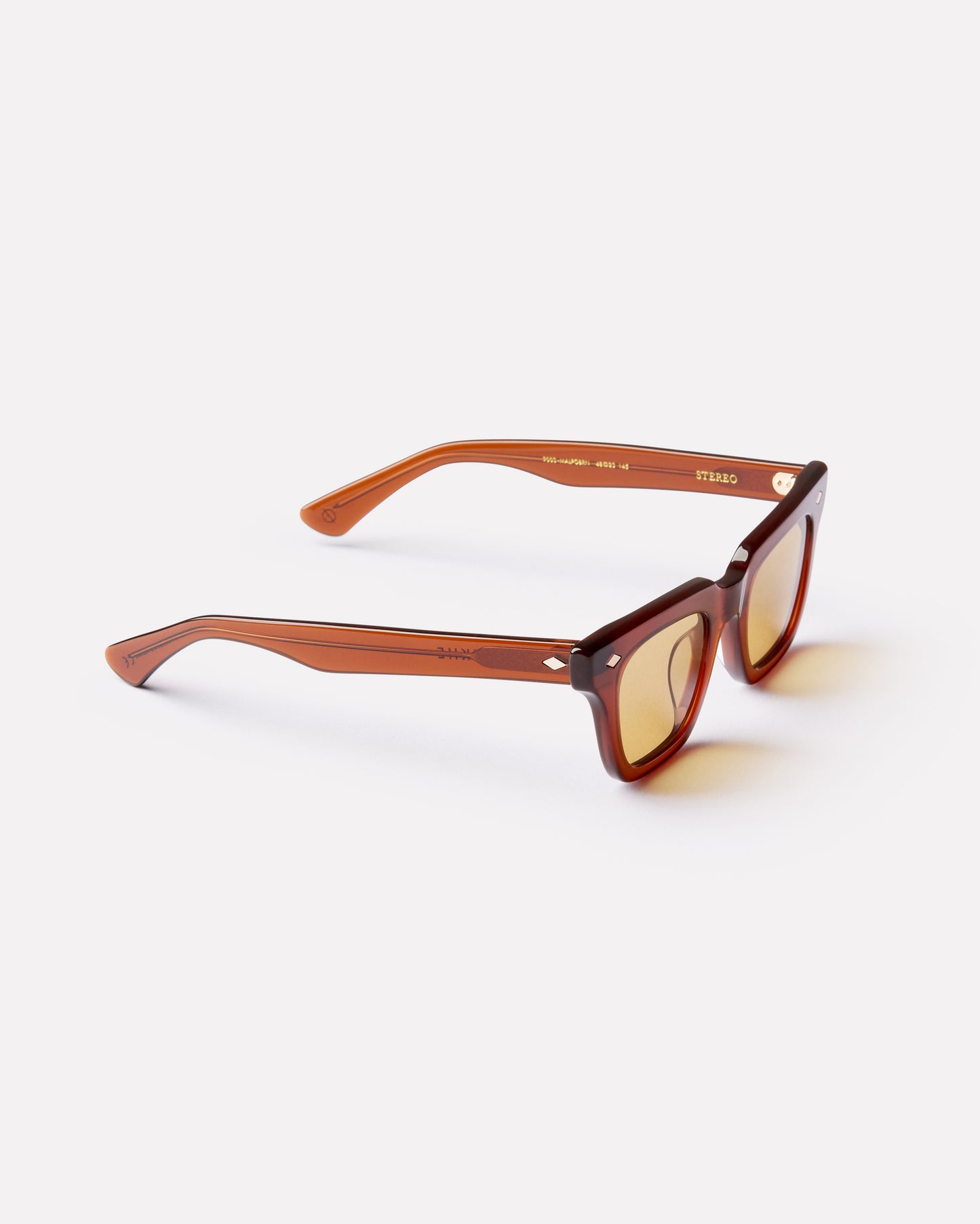 Stereo Sunglasses Polished Maple Brown