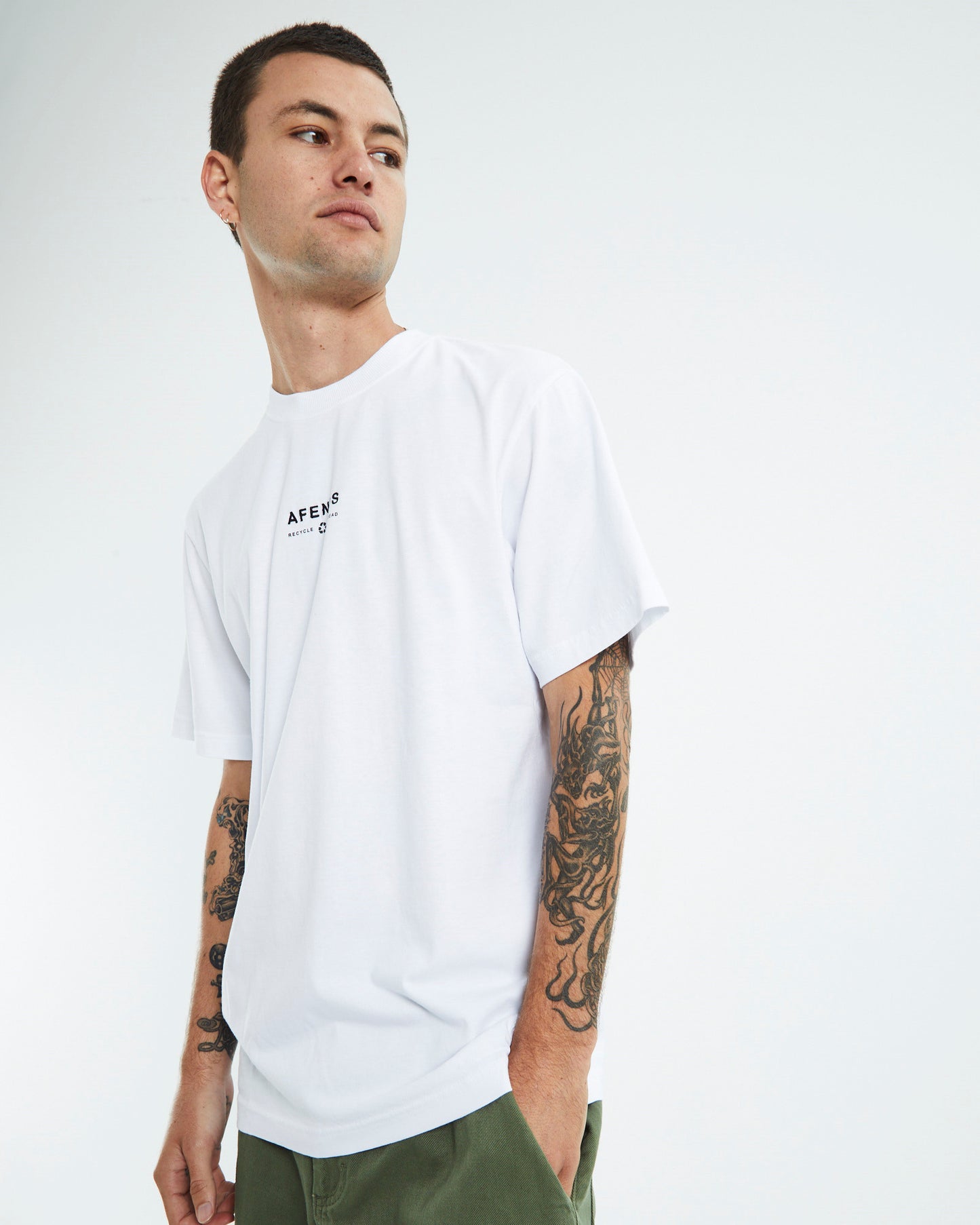 Calico Fit Short Sleeve T-Shirt White