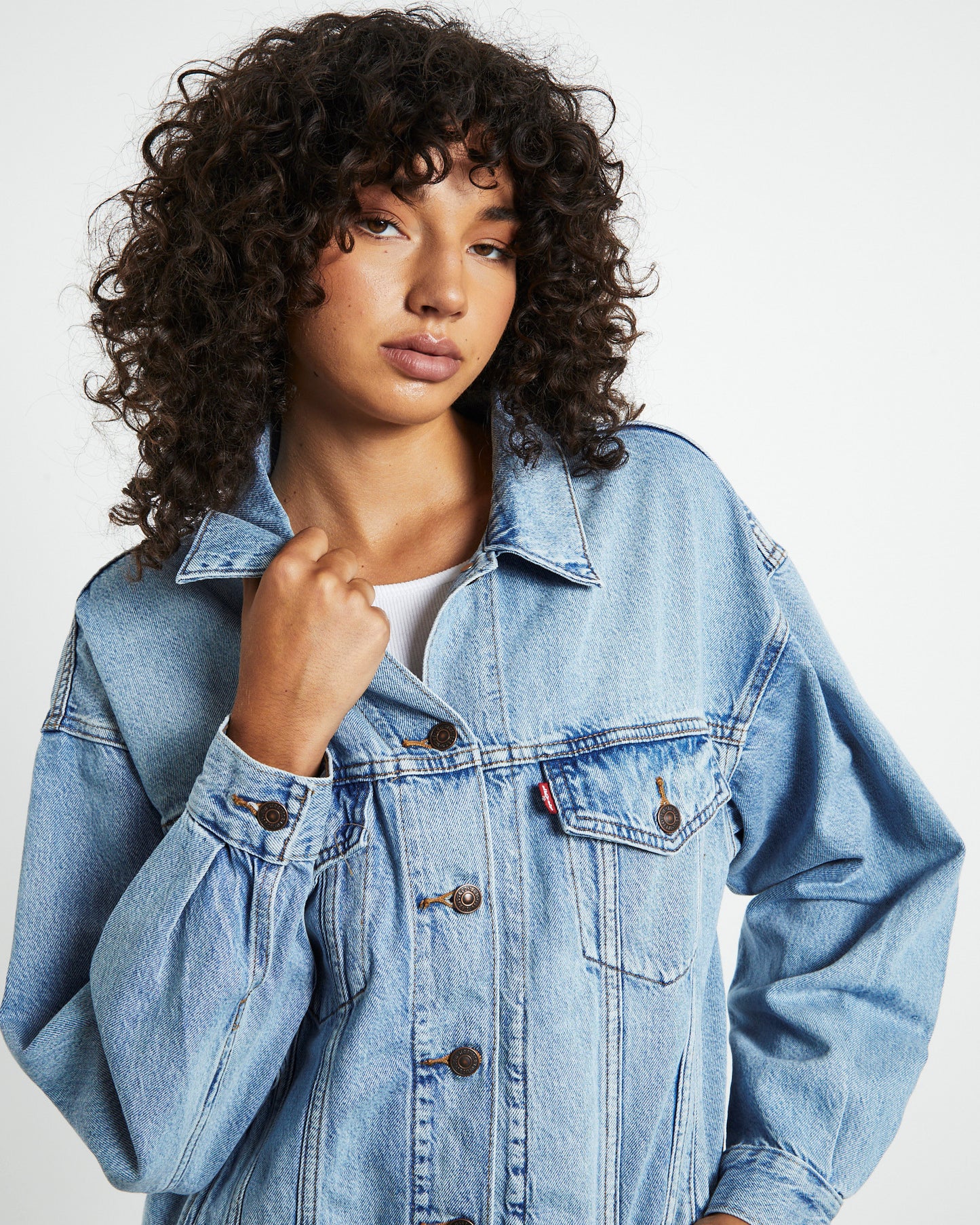 Dorsey XL Western Denim Jacket Long Journey 1 Blue