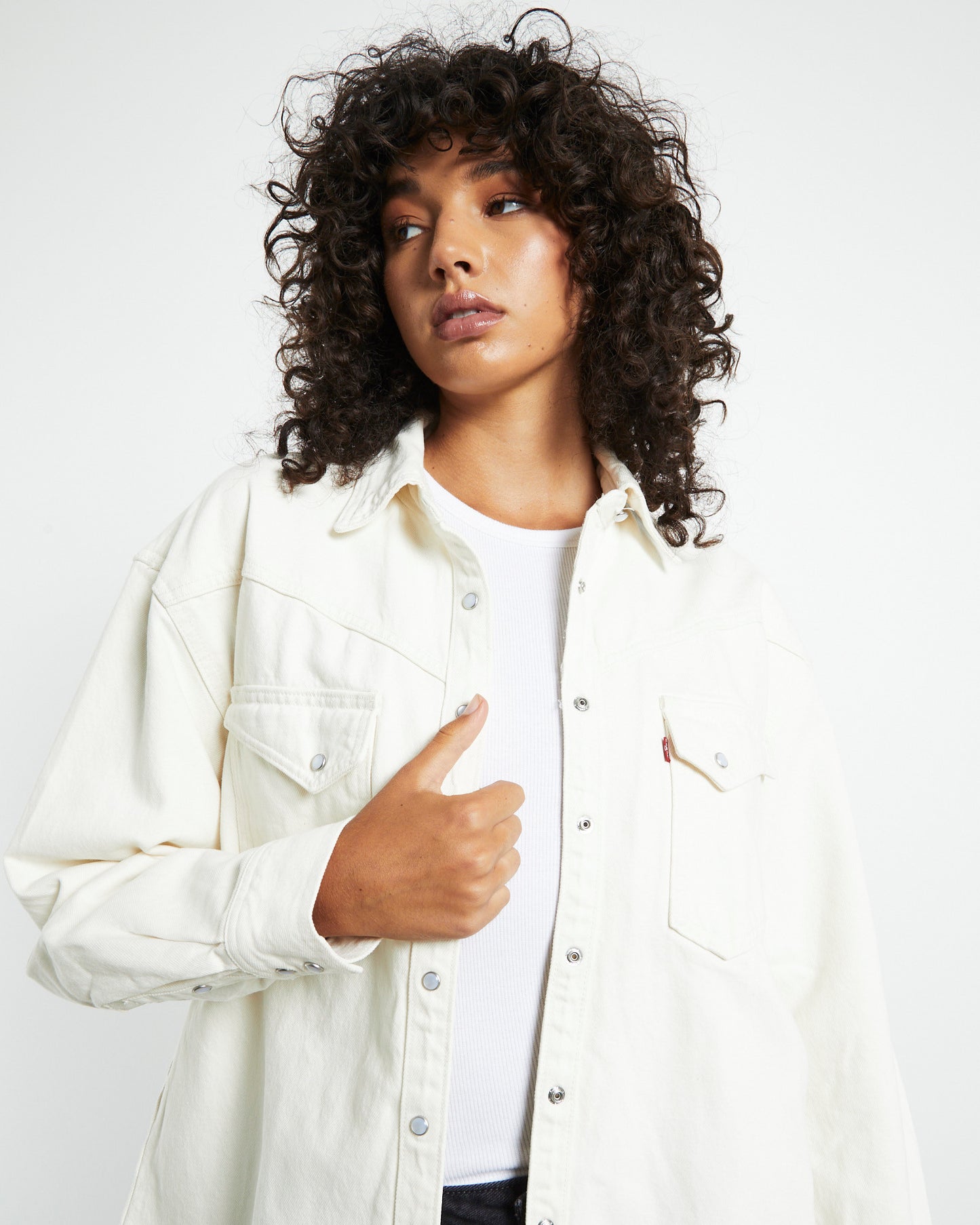 Dorsey XL Western Ecru Crew X Jacket