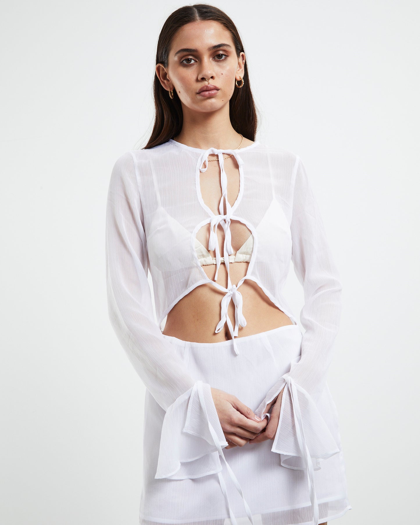 Riviera Dress White