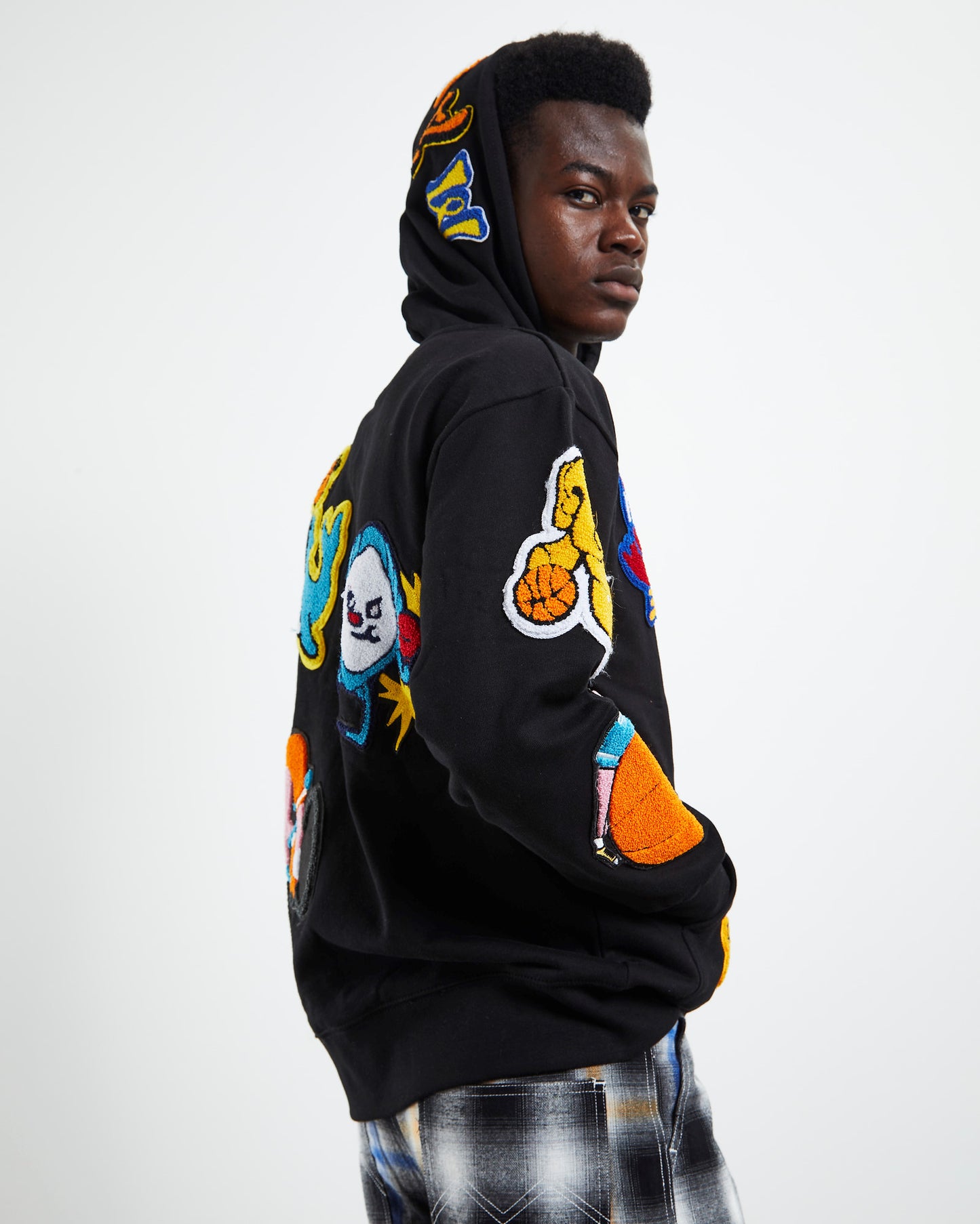 Varsity Overload Hoodie Black