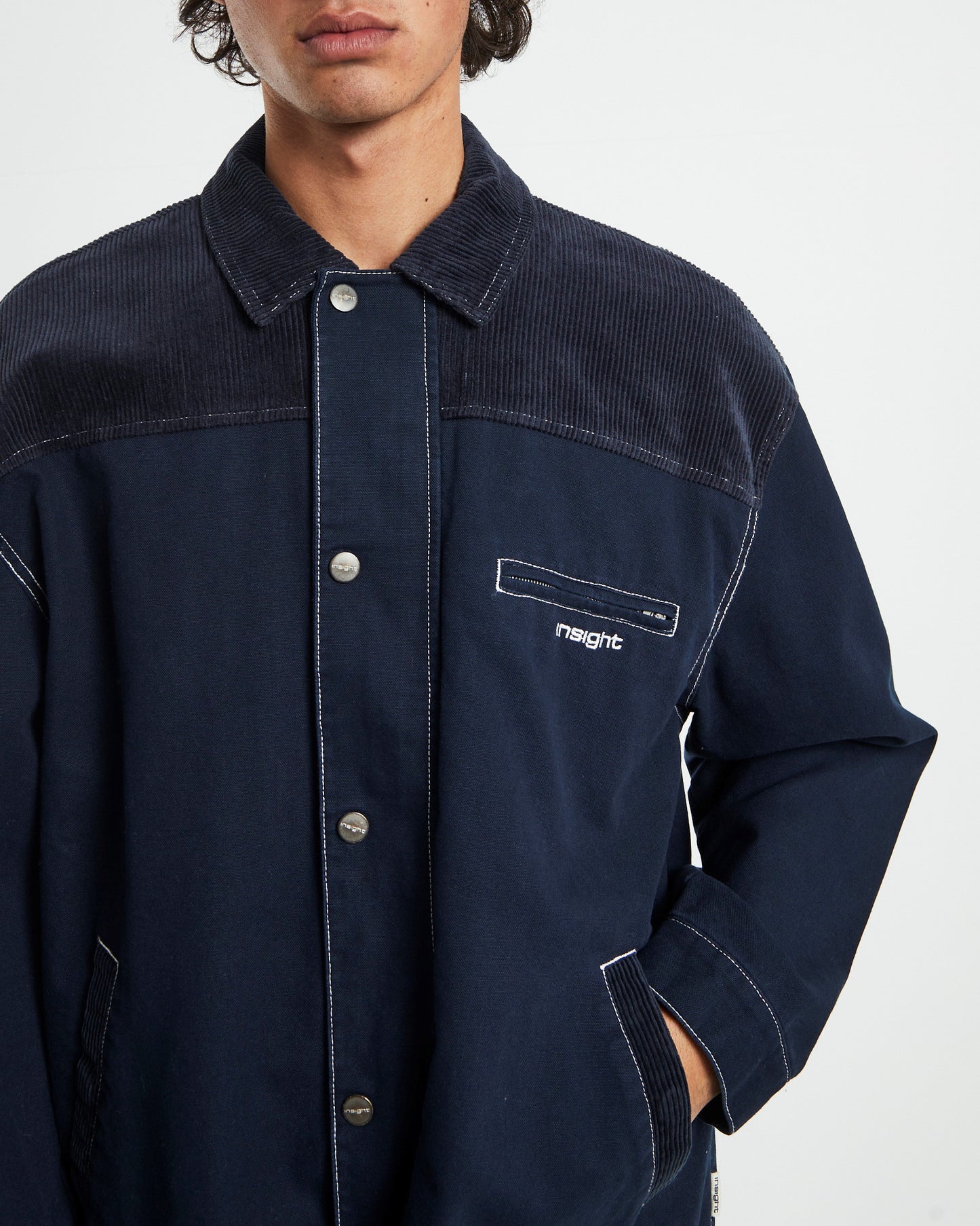 Simmers Jacket in Navy