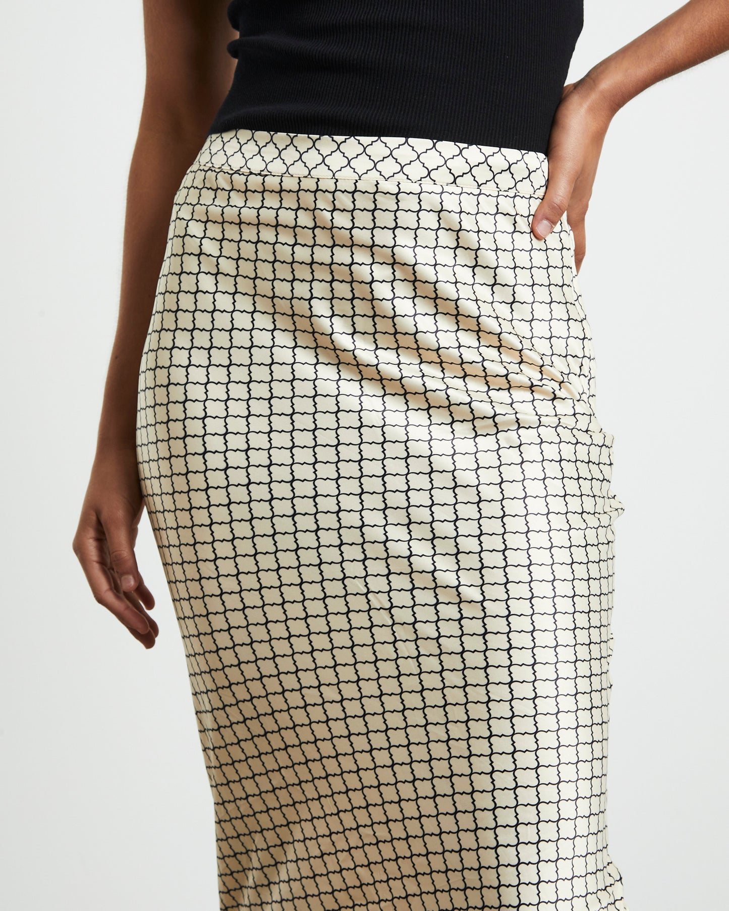 Phoenix Skirt Geo Print