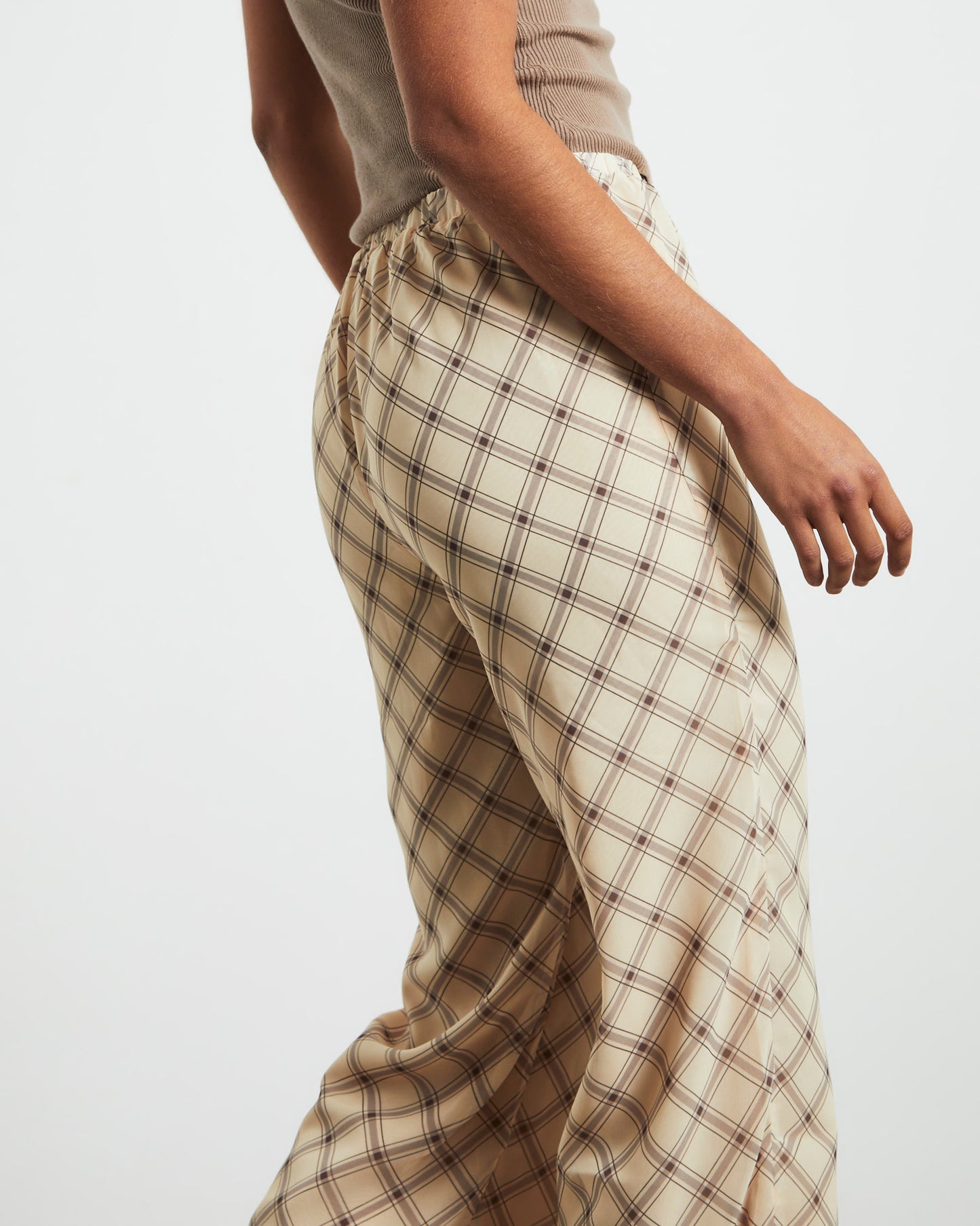 Candice Pants in Check Print