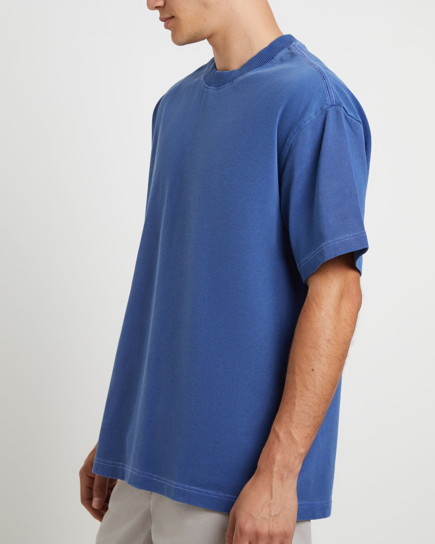 Killie Contrast Short Sleeve T-Shirt in Navy