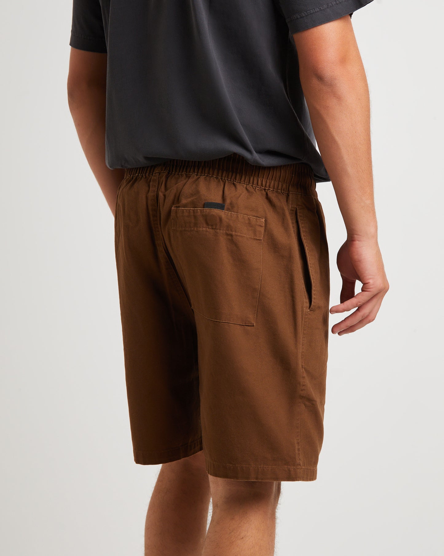 Collage Recycled 18" Swim Shorts in Brown