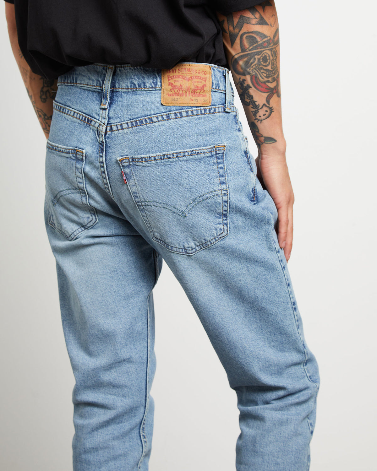 512 Slim Taper Denim Jeans Nightshine DENIM