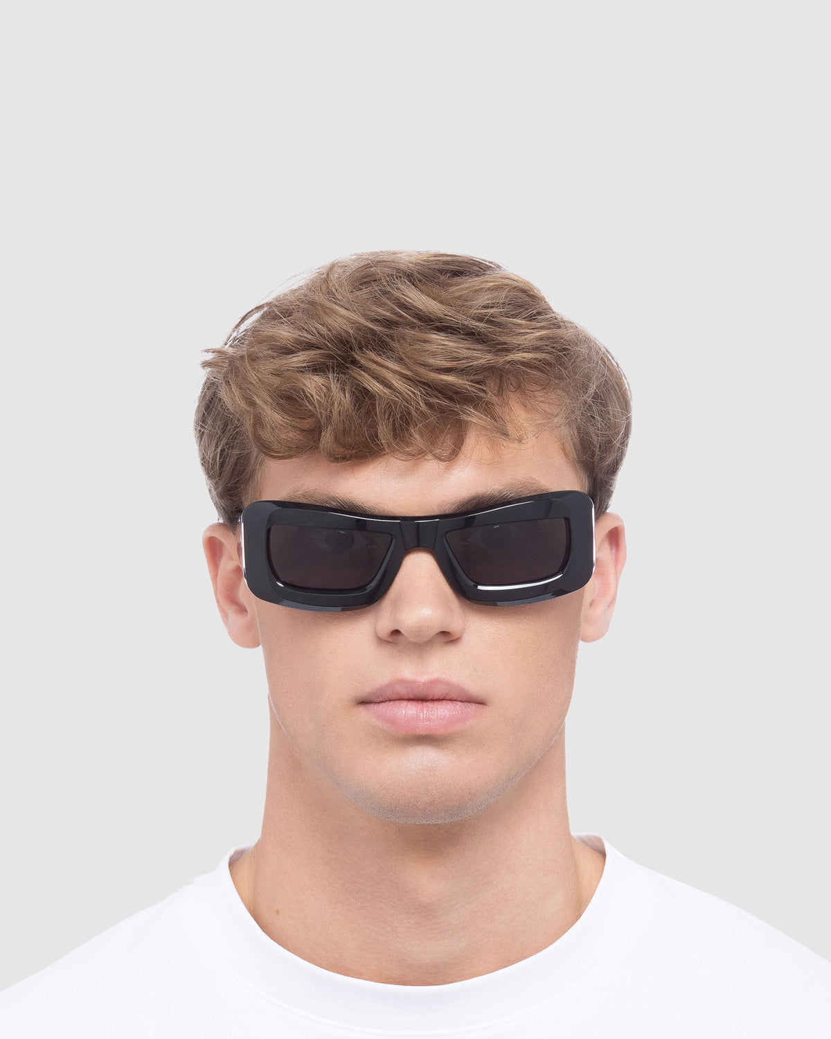 Afends X Le Specs Armour Sunglasses Black BLACK