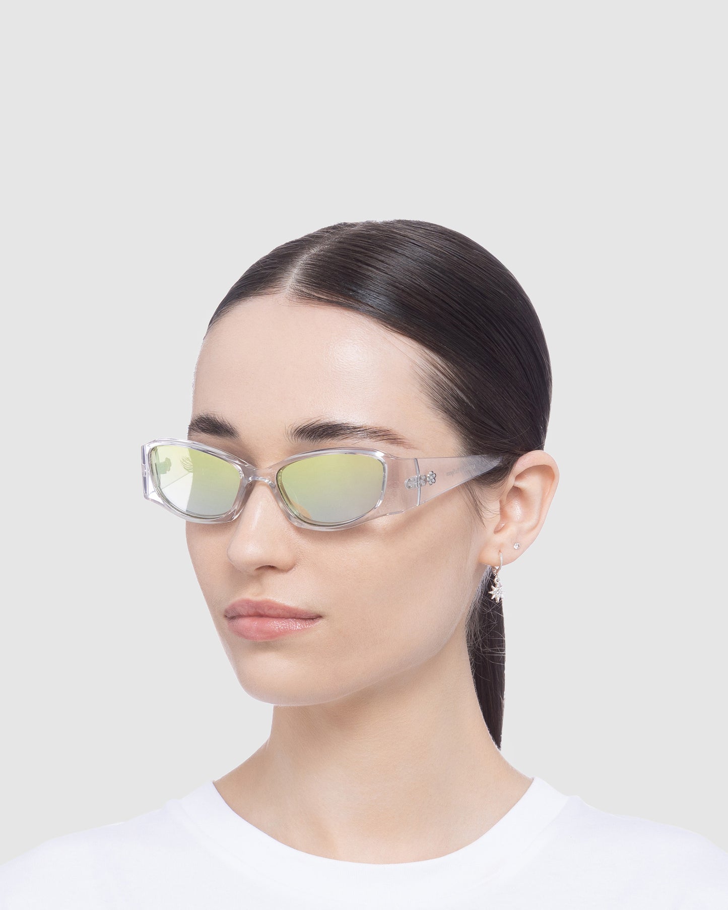 Afends X Le Specs Barrier Sunglasses Clear