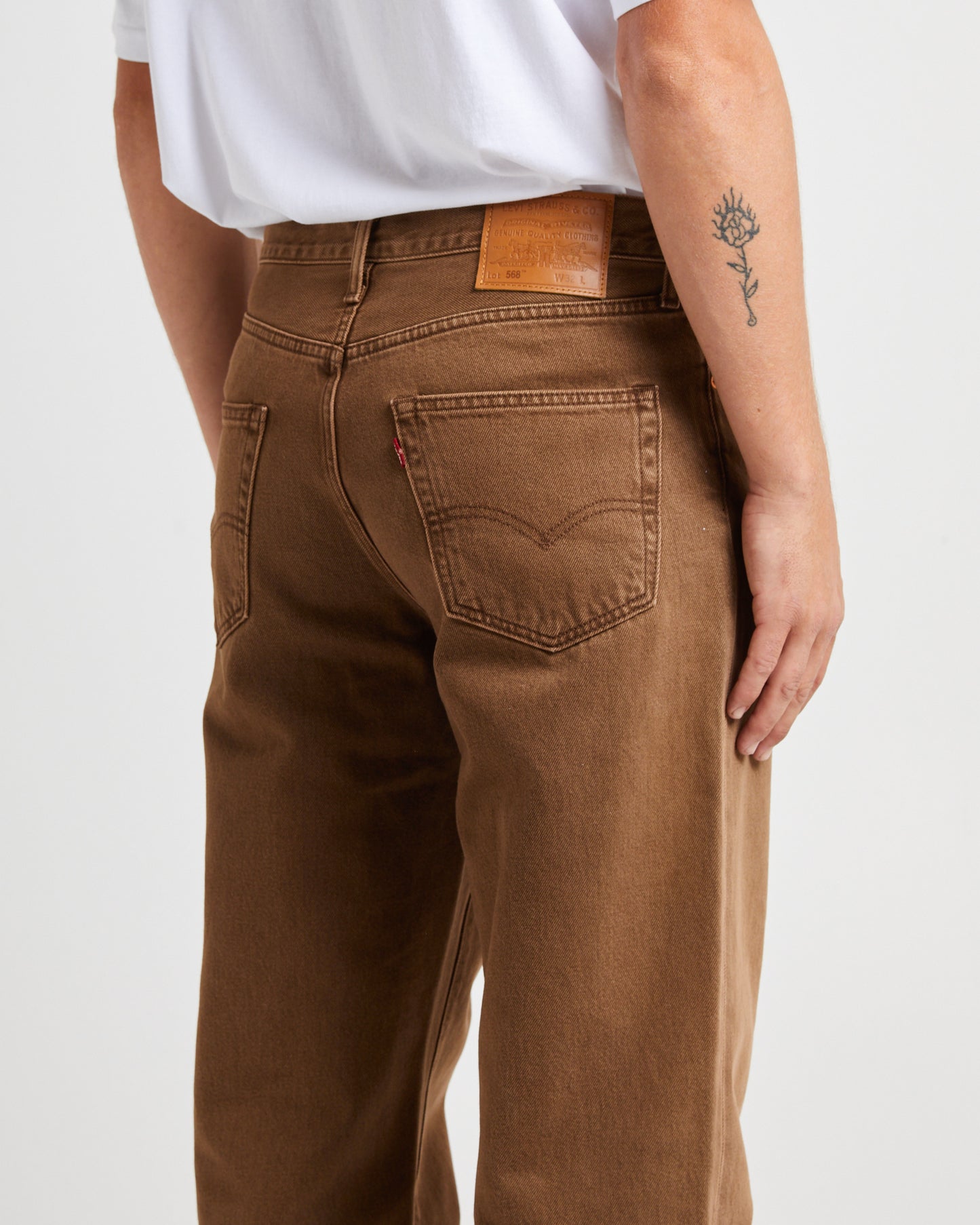 568 Stay Baggy Denim Jeans Hold On