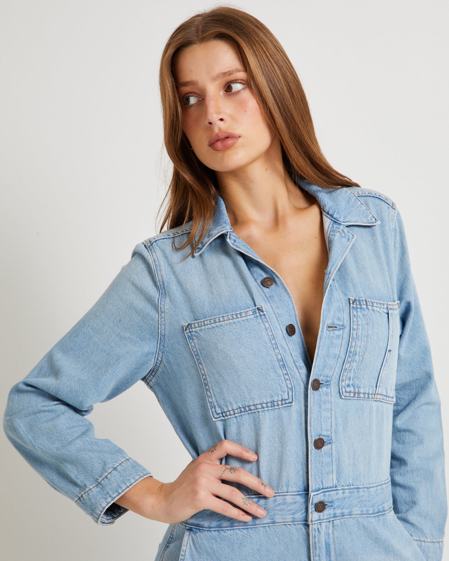 Iconic Denim Jumpsuit
