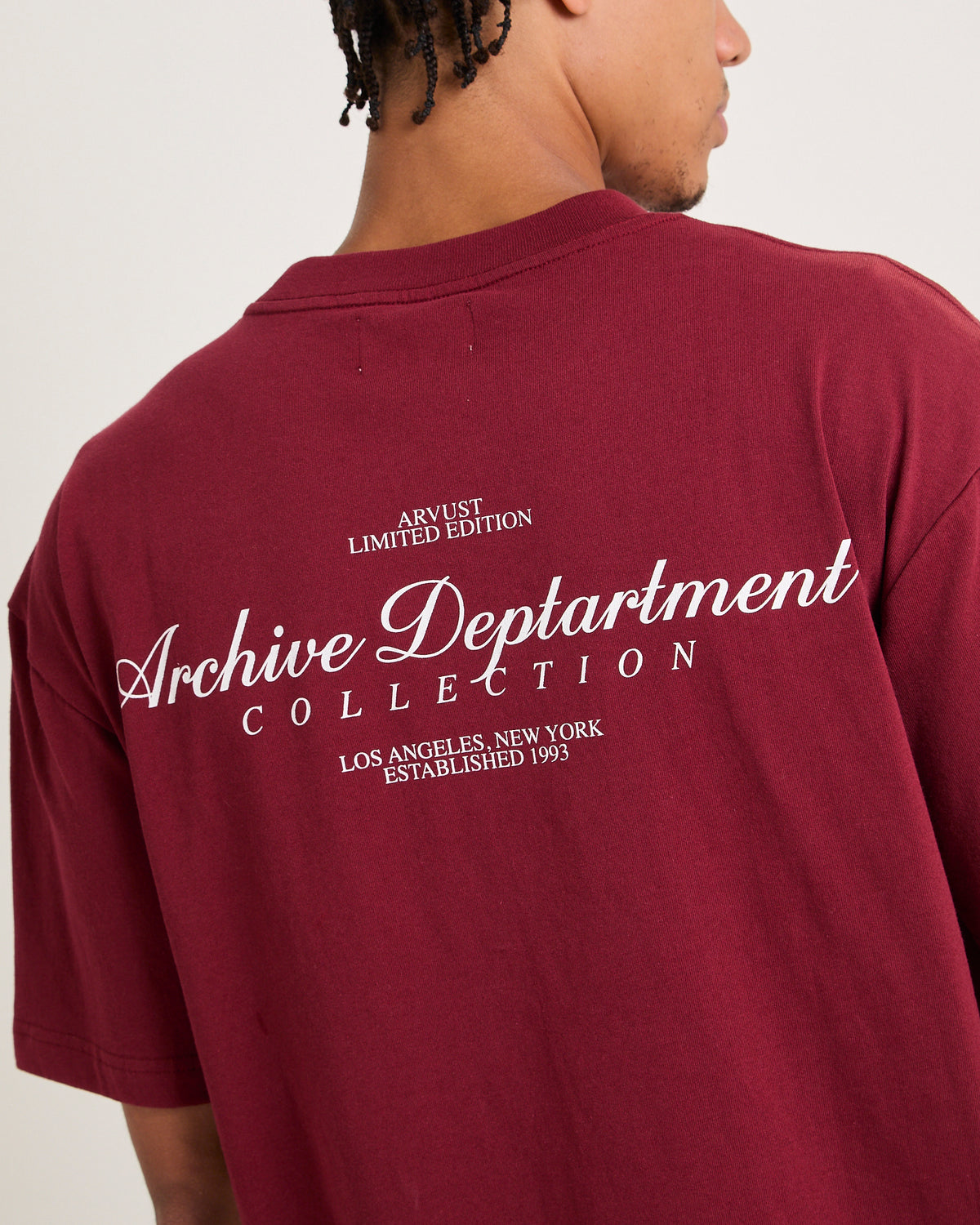 Archive T-Shirt RED WINE