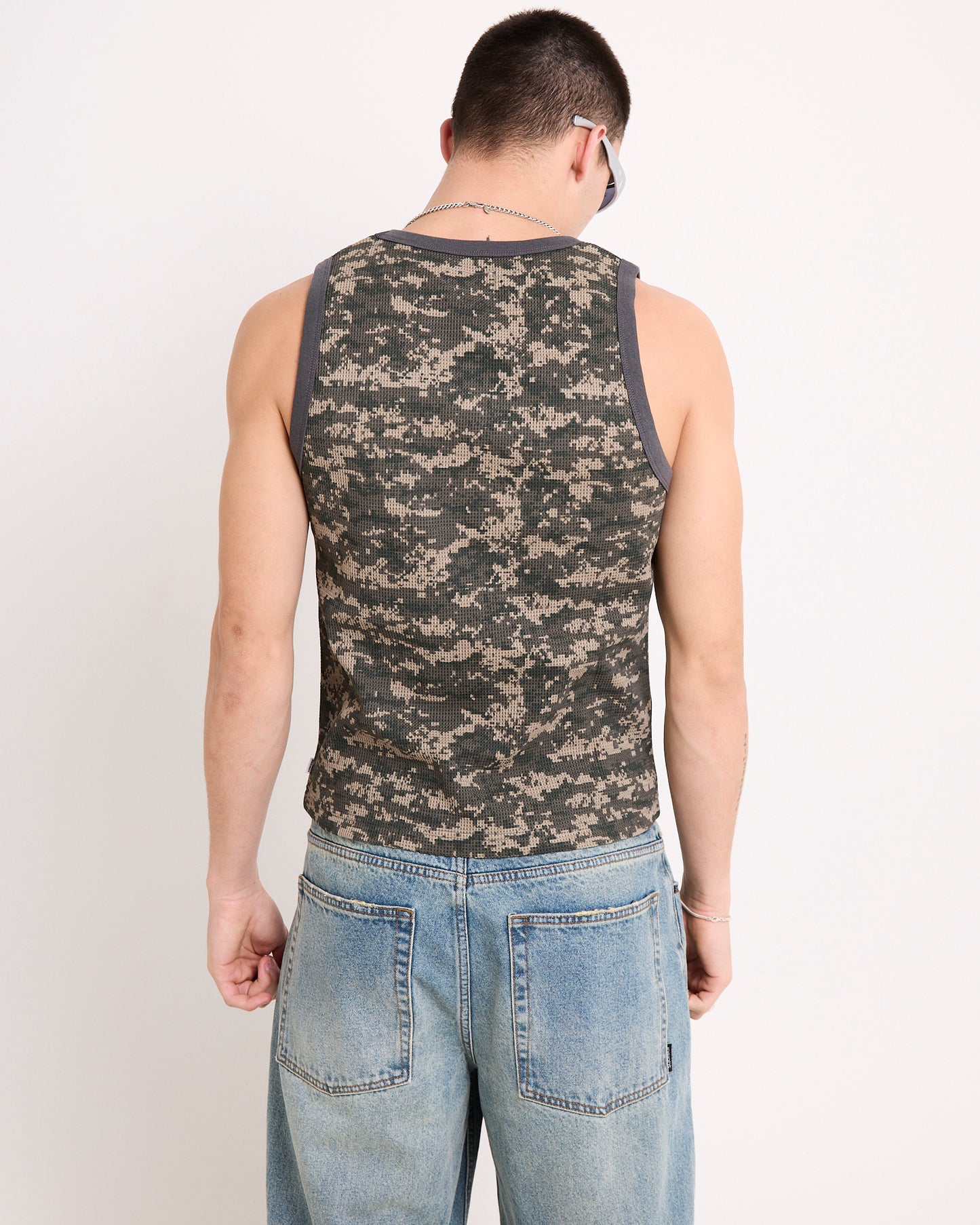 Starboy Camo Waffle Singlet
