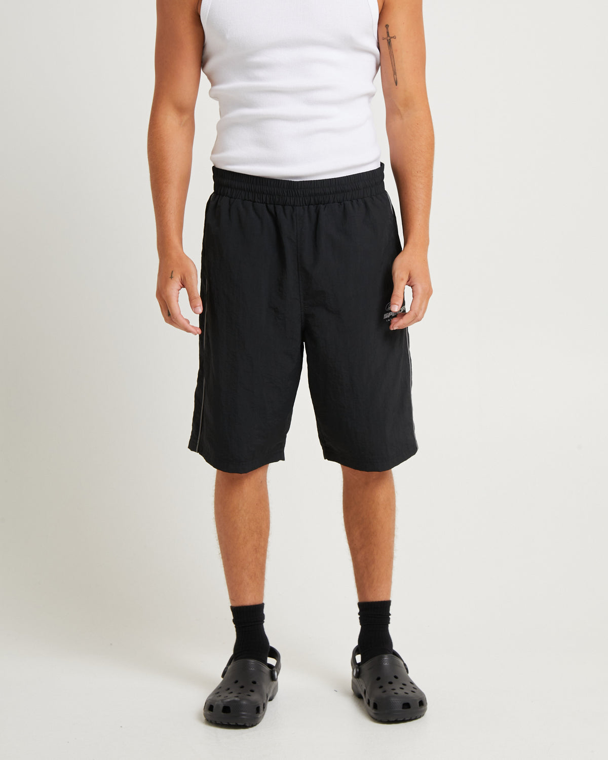 United Track Shorts BLACK