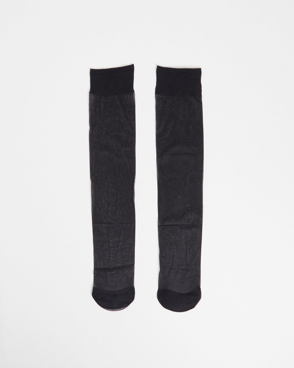 2 Pack Mesh Socks BLACK