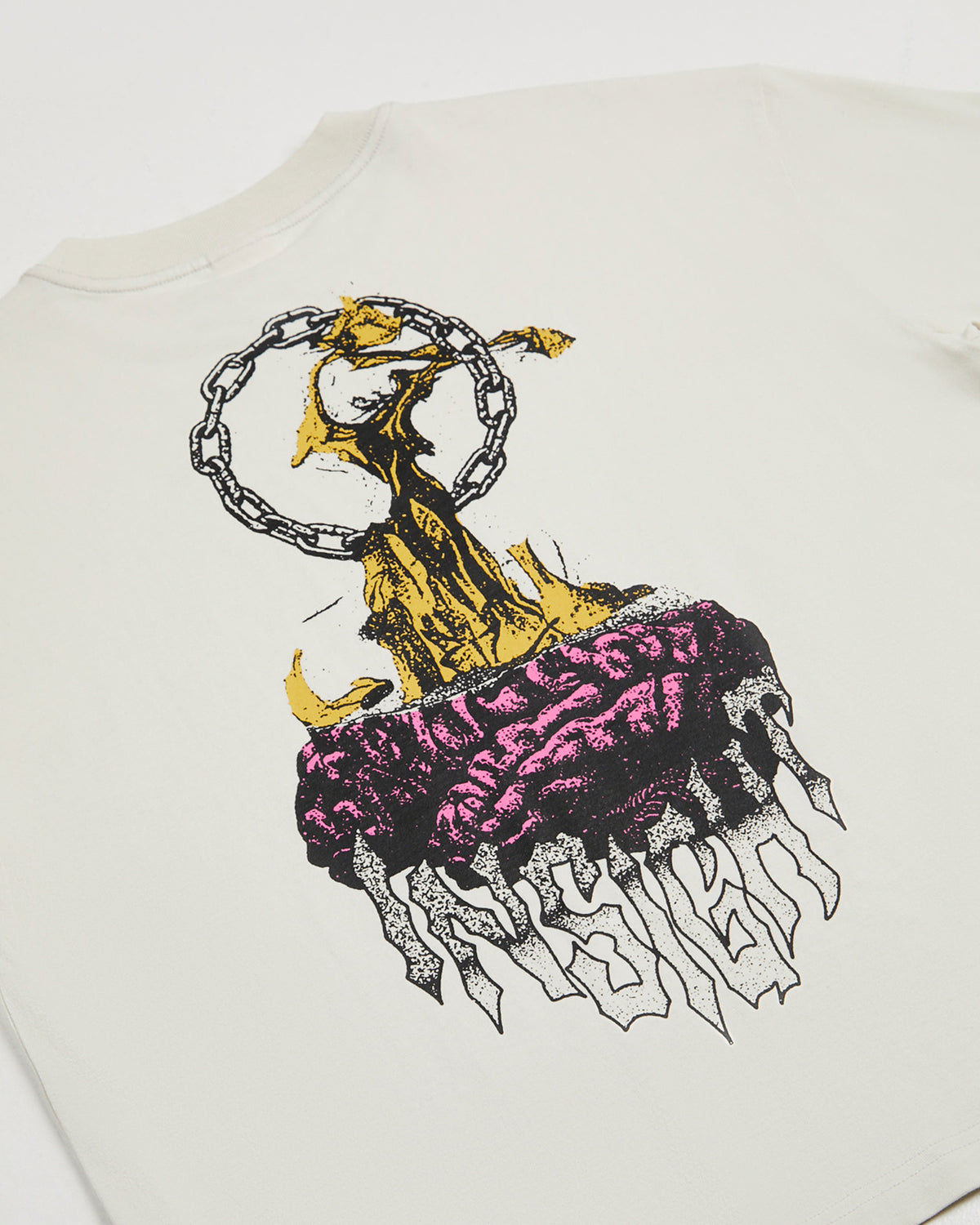 Piece Of Mind Cropped T-Shirt WHITE