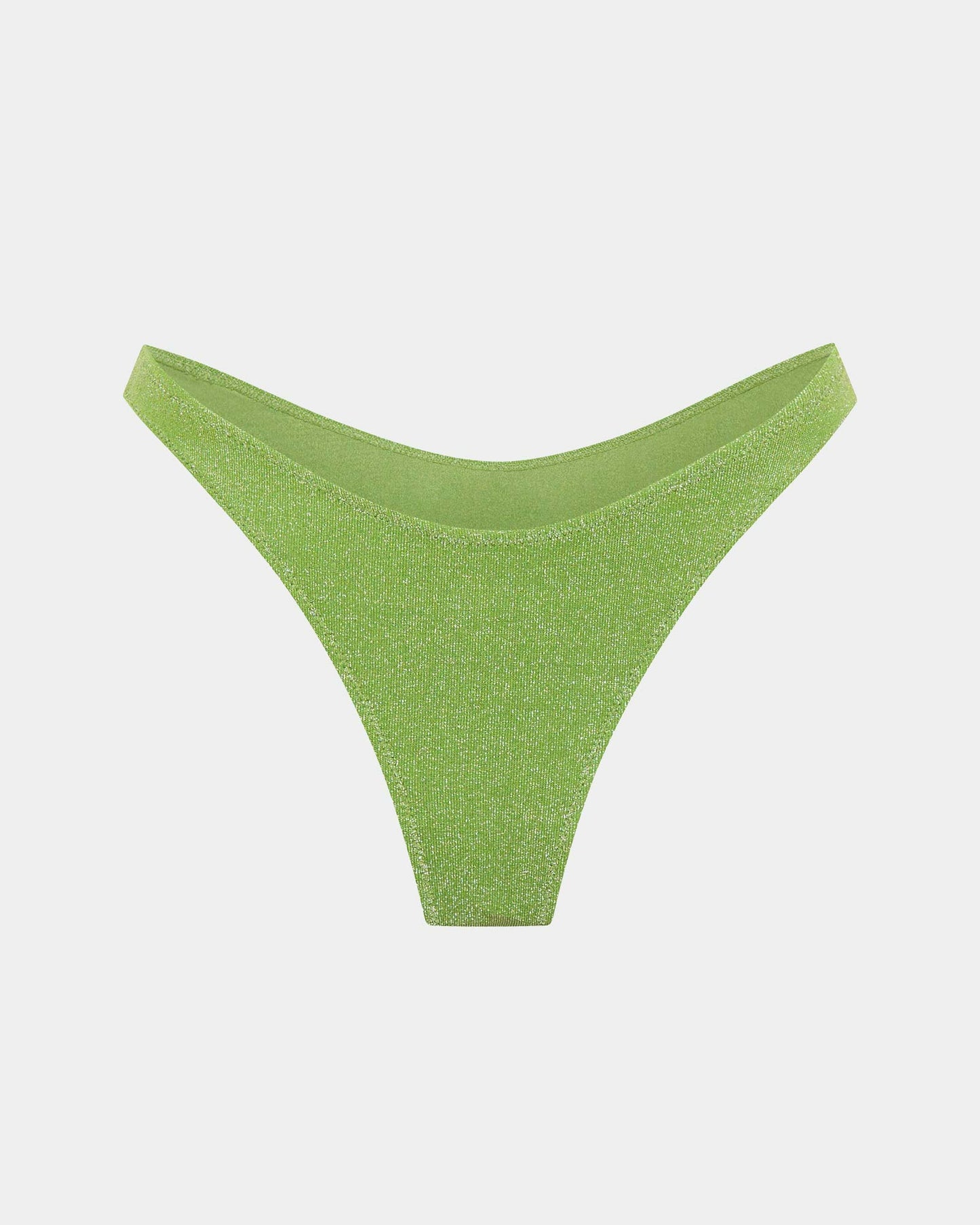 Lurex Cheeky Bikini Bottom