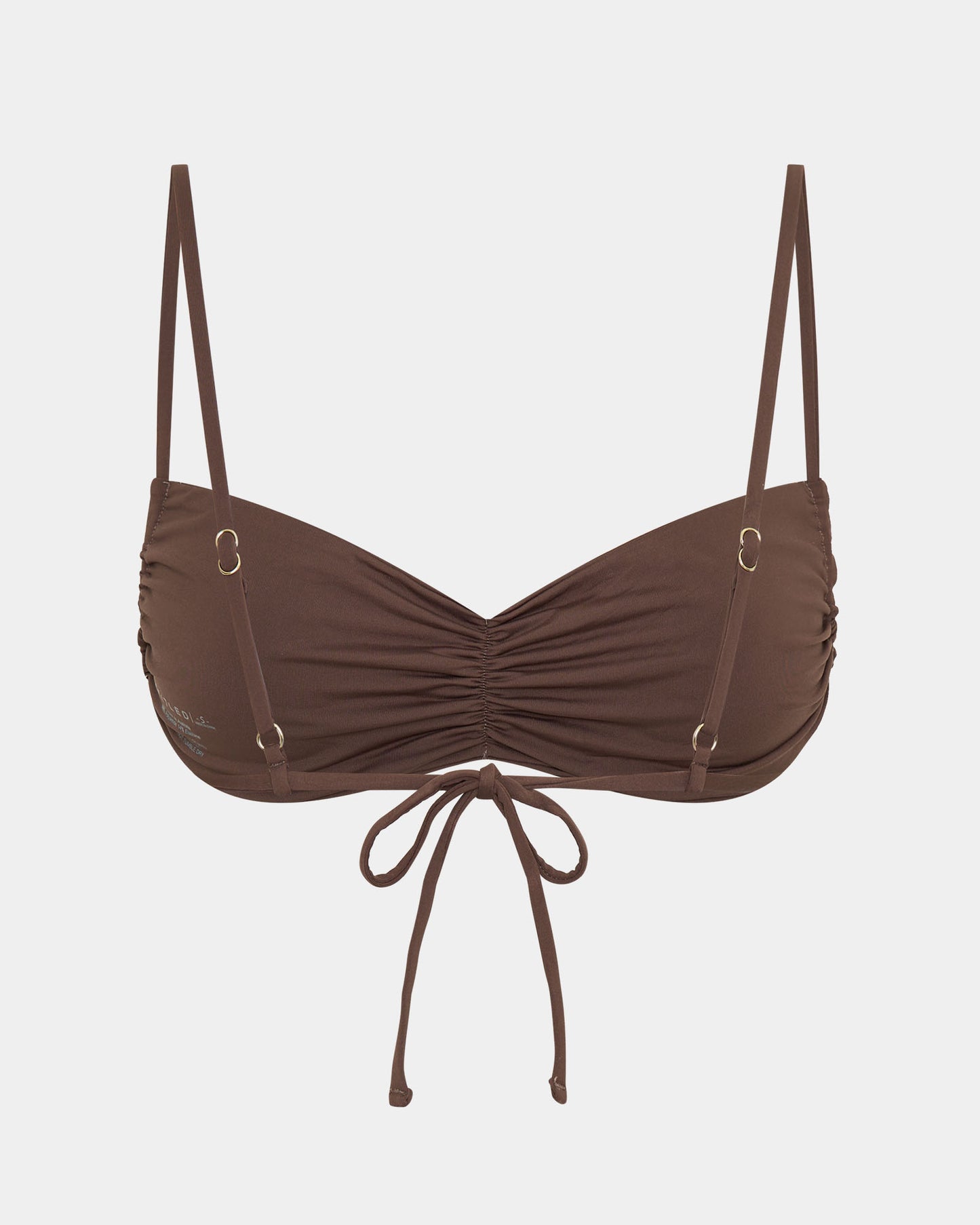 Gather Front Bikini Top