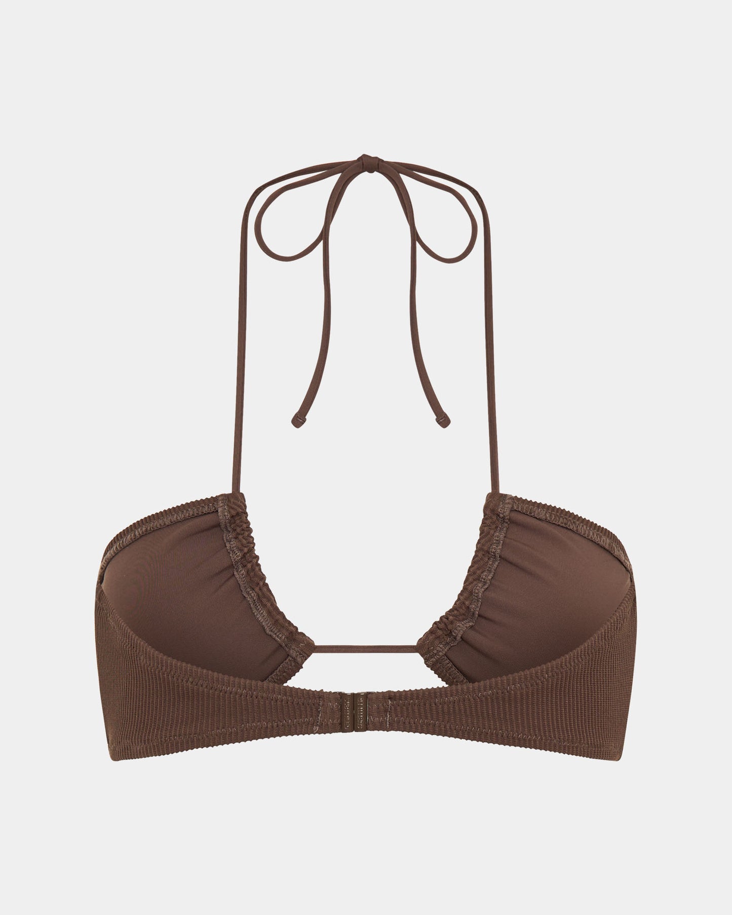Rib Cross Front Bikini Top