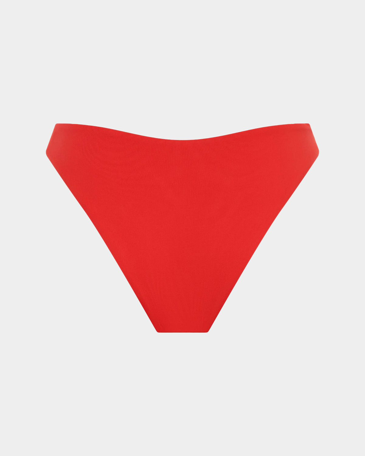 Low Waisted Classic Bikini Bottoms RED