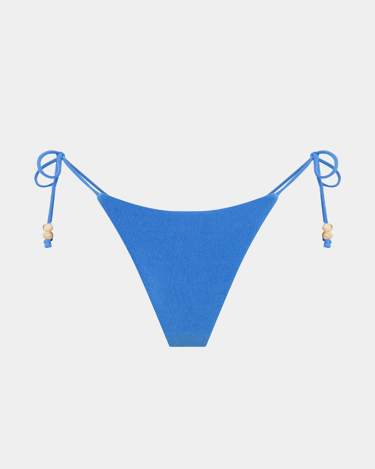 Amara Beaded Towelling Bikini Set COOL BLUE