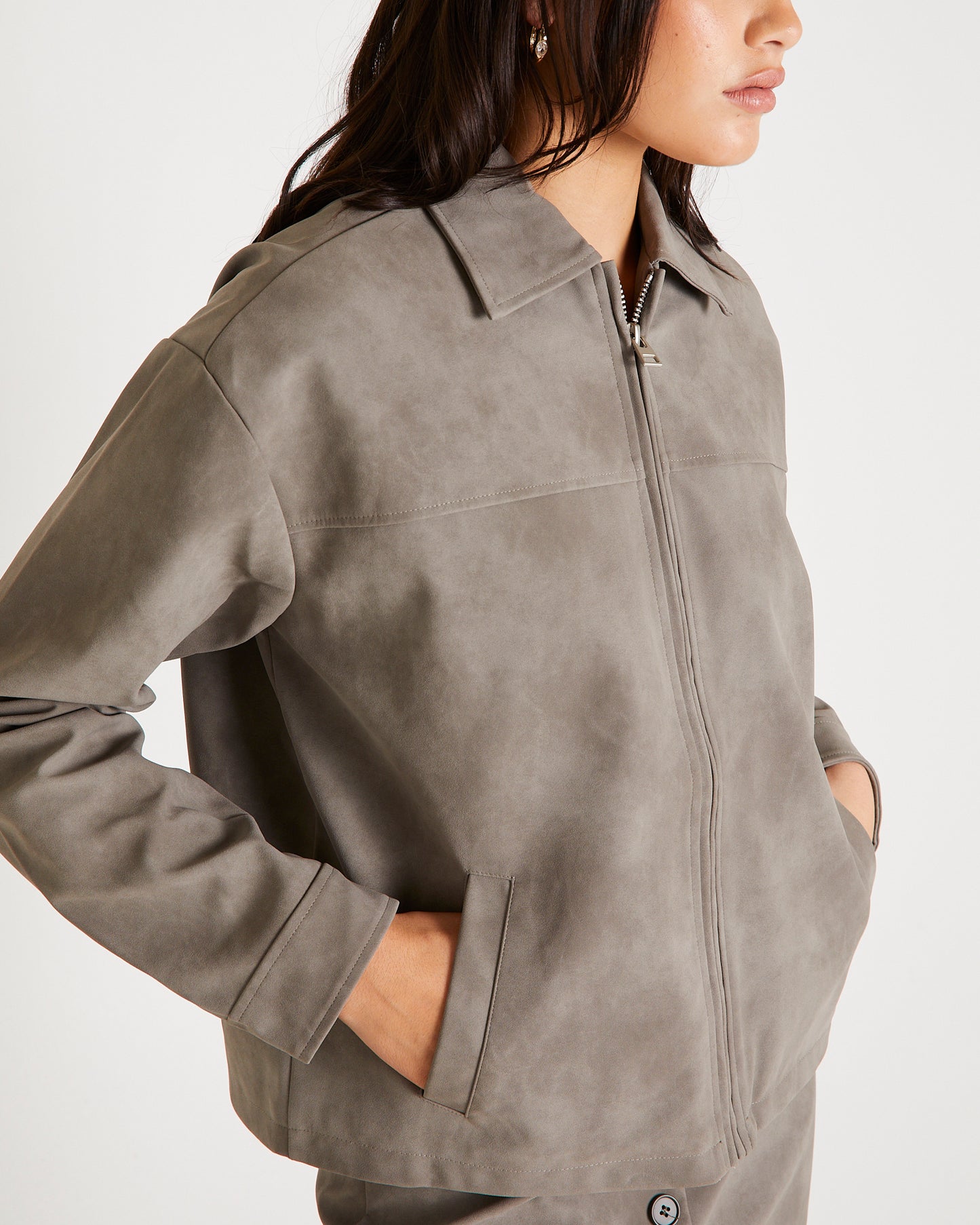 Serena Suede Jacket