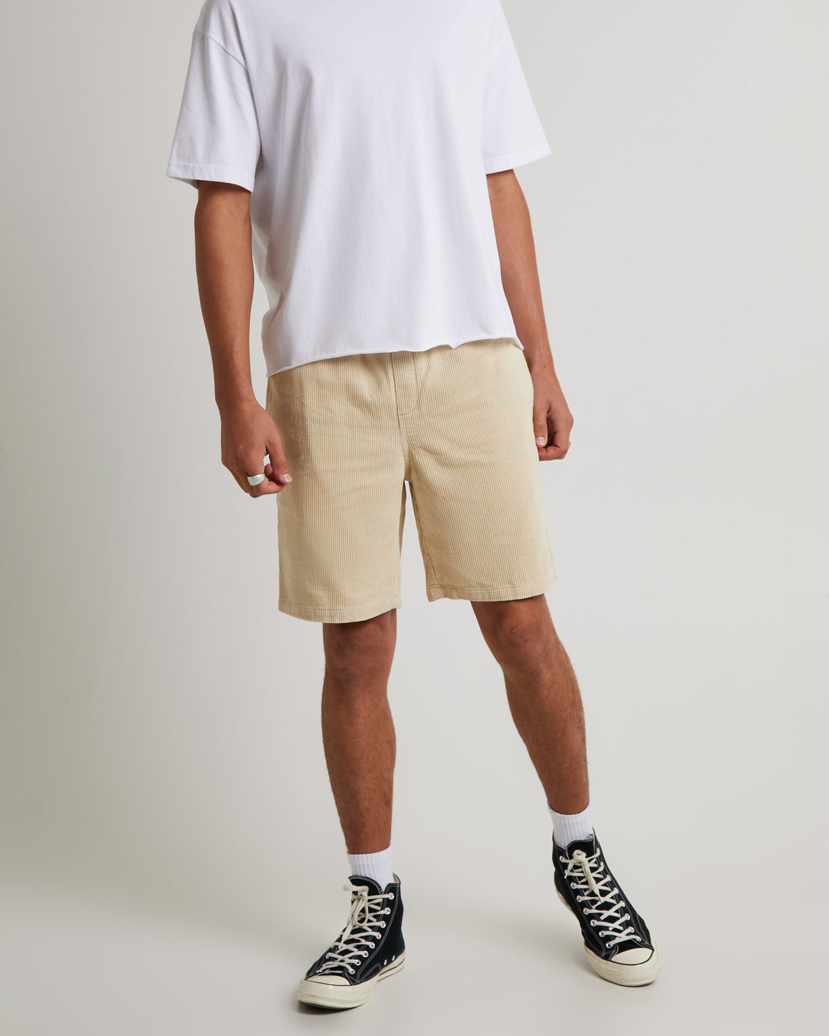 Bedford 2.0 Cord Shorts OFF WHITE