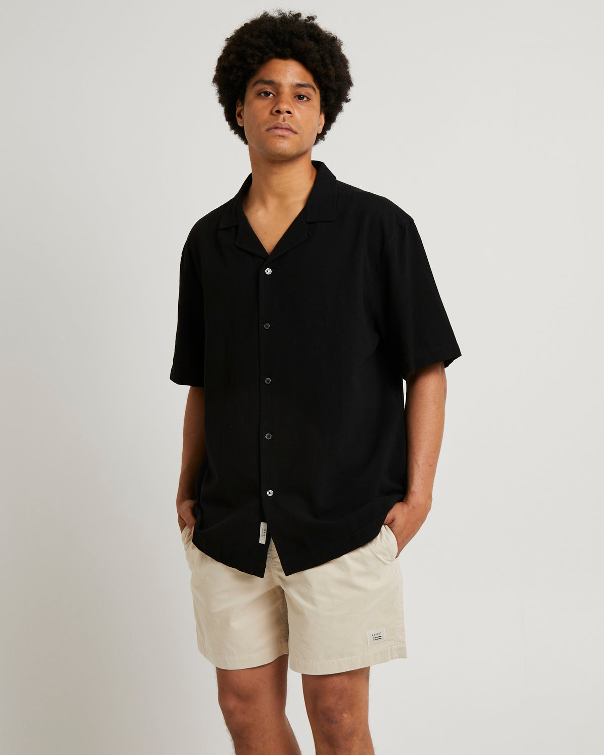 Soren Short Sleeve Resort Shirt BLACK
