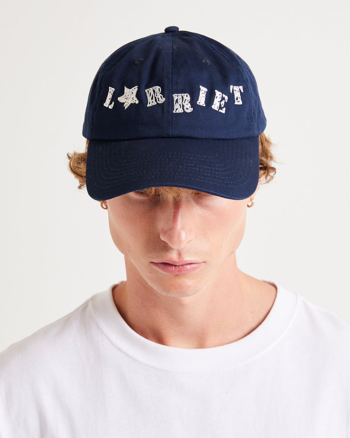 Stencil Cap Navy