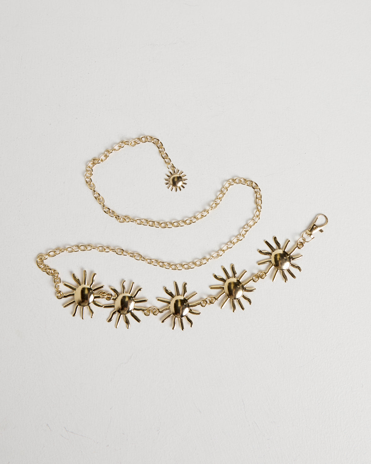 Surya Sun Gold Chain Belt GOLD