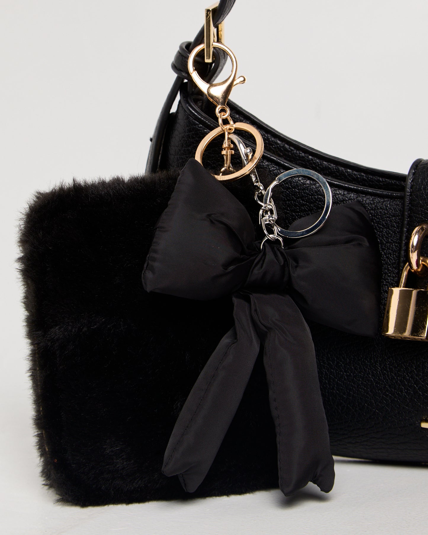 Black Bow Keyring