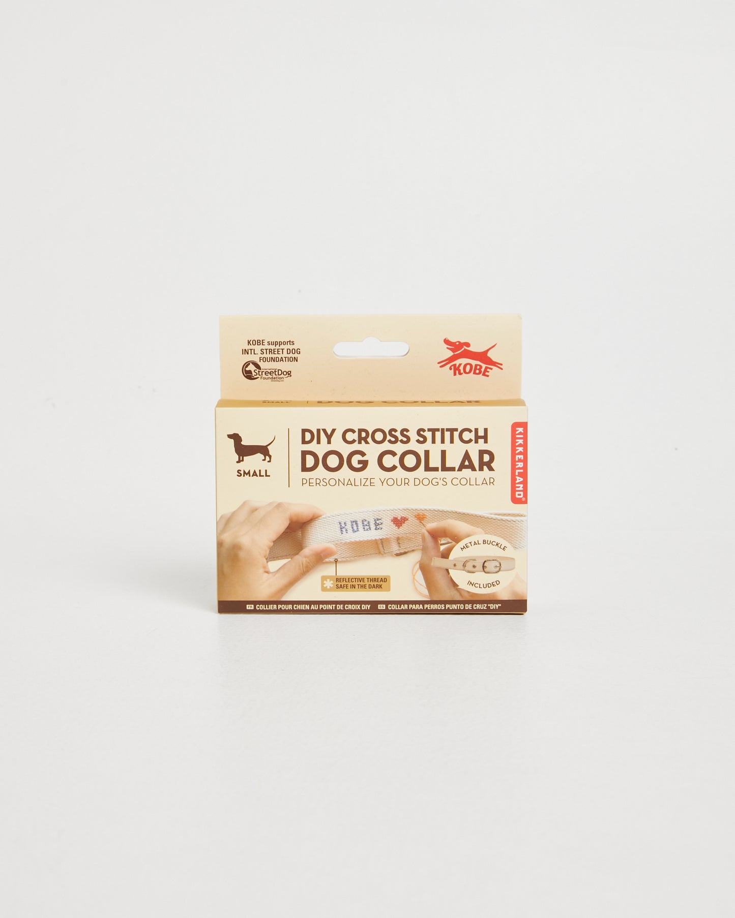 Kobe DIY Cross Stitch Dog Collar - Small