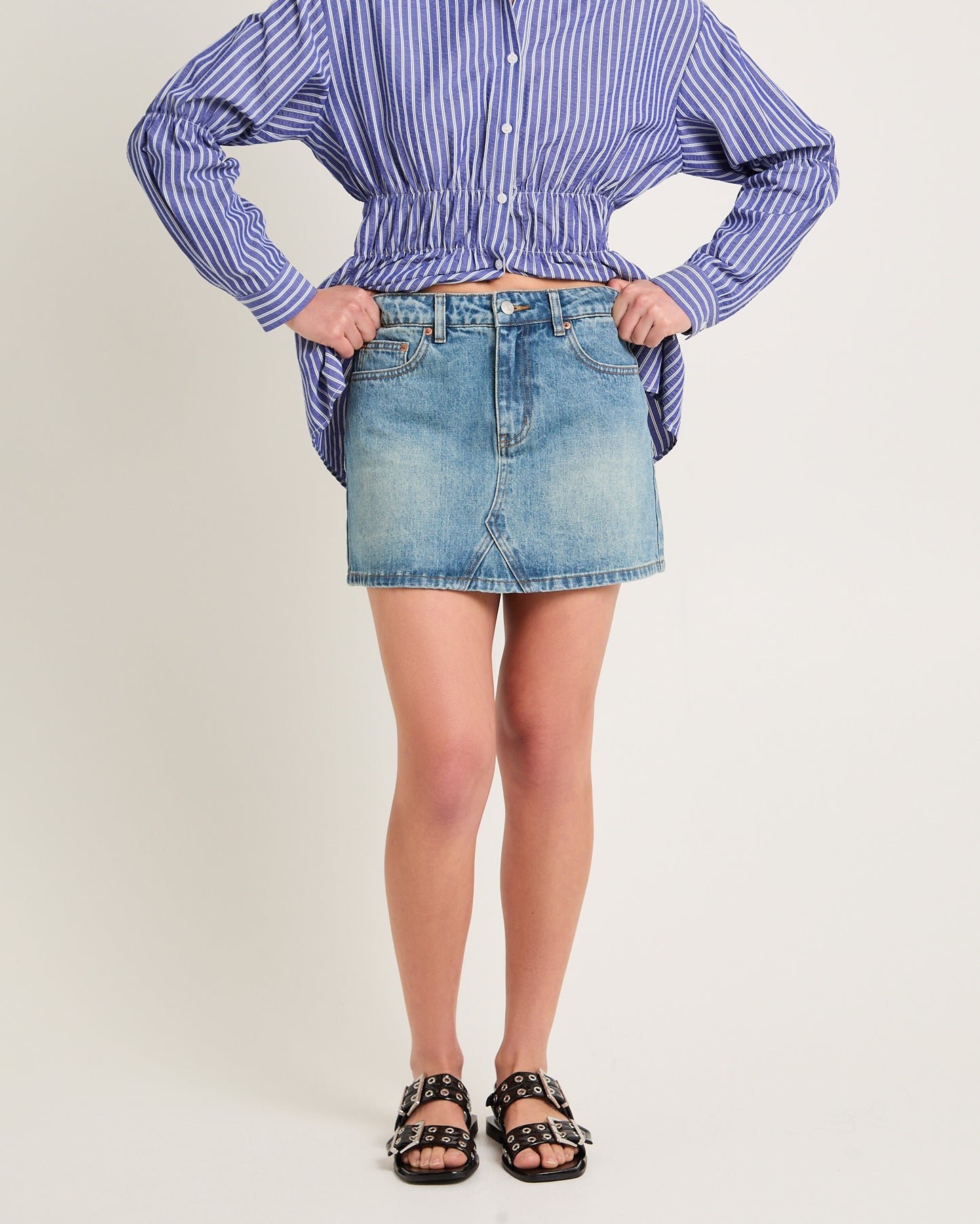 Hazel Denim Skirt