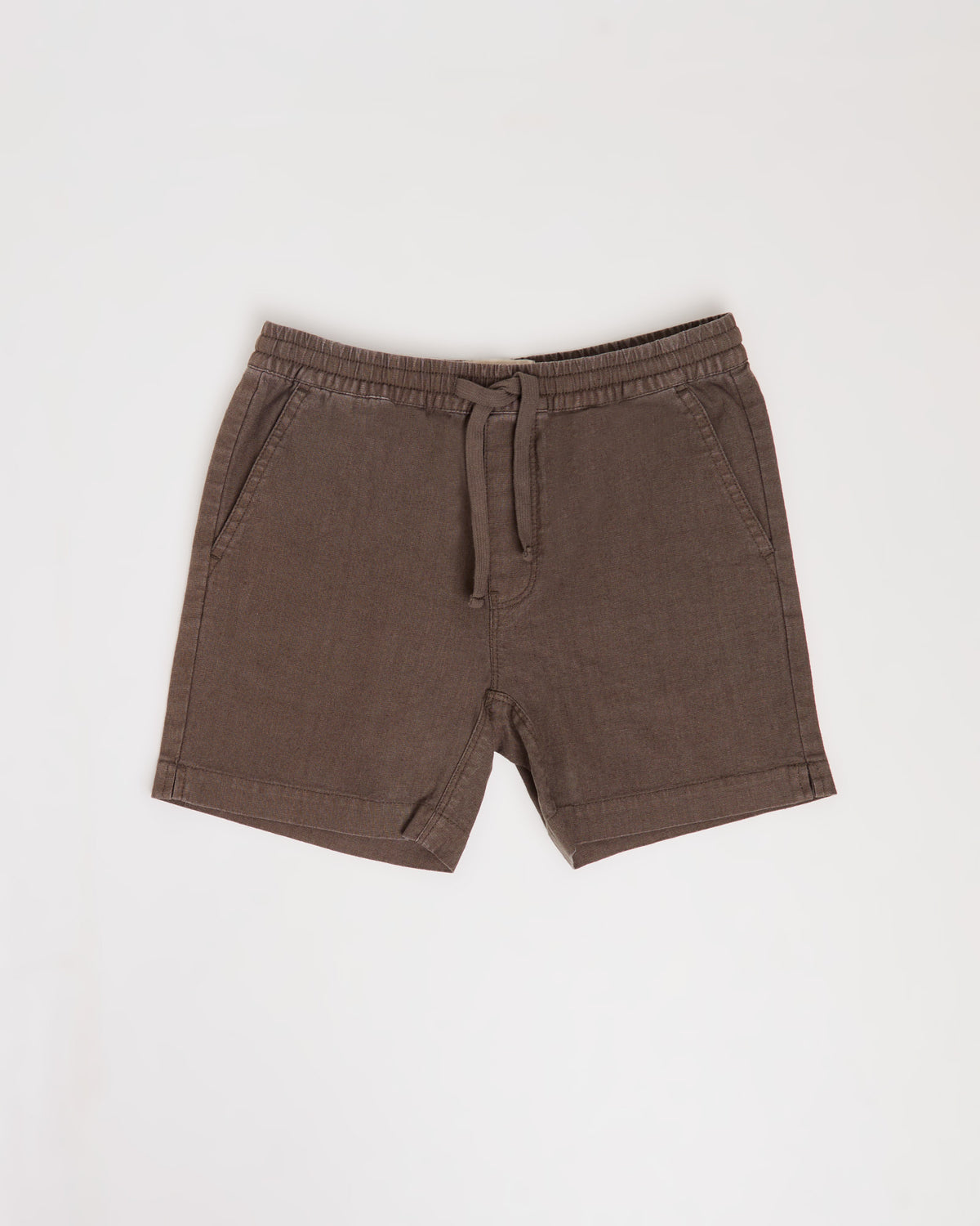 Boys Common Linen Shorts GREEN