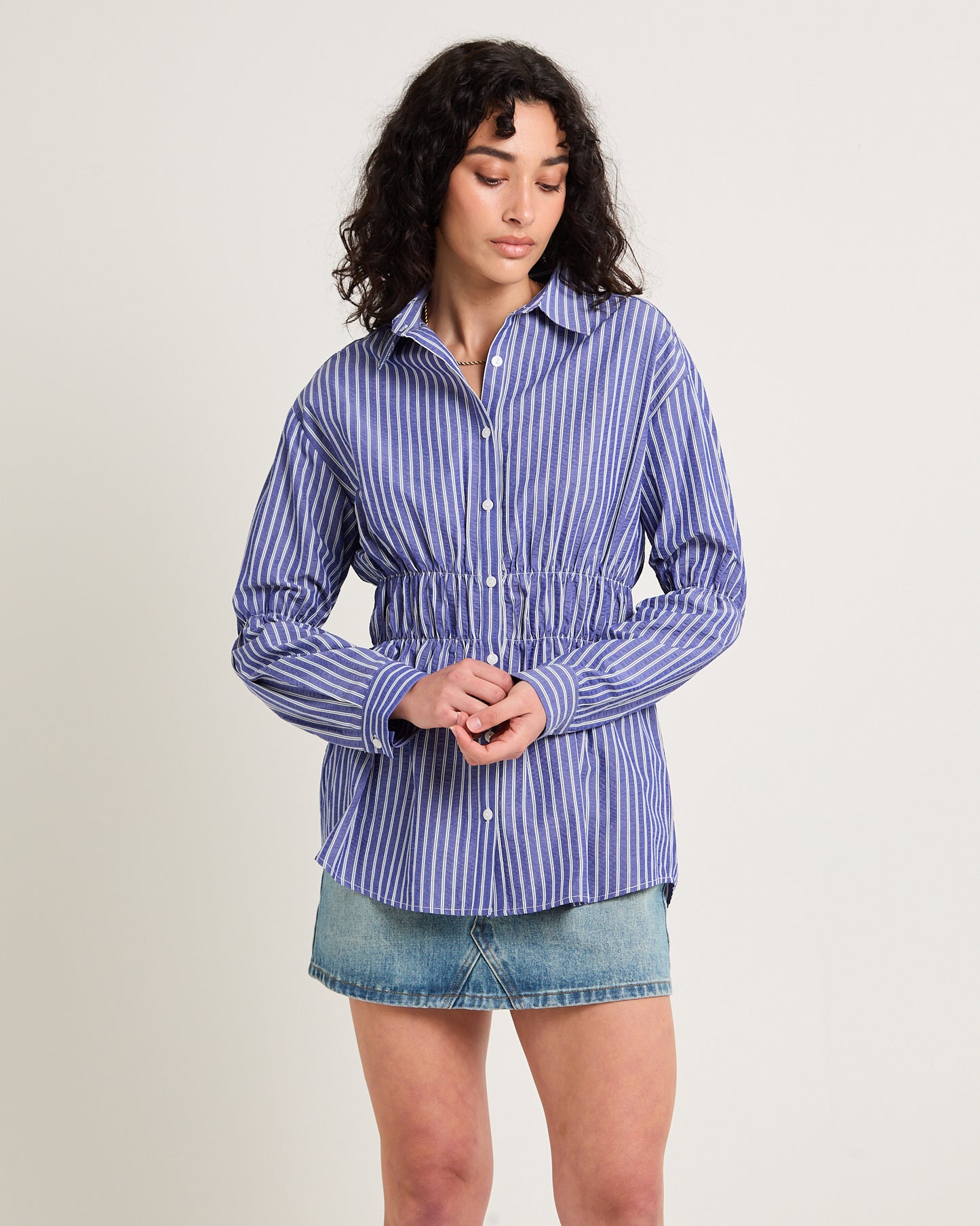 Evelyn Button Down Shirt