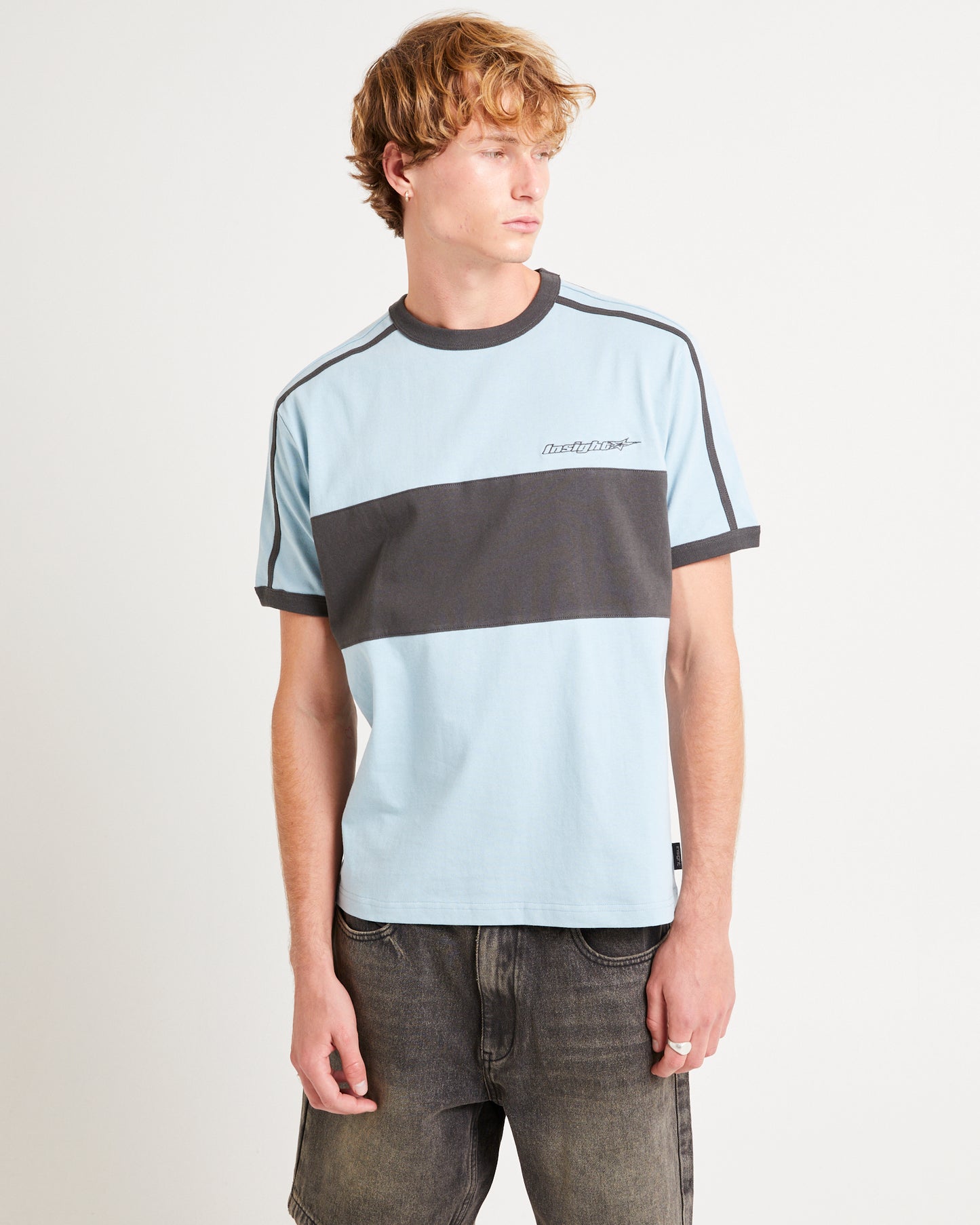 Nights Panelled Ringer T-Shirt