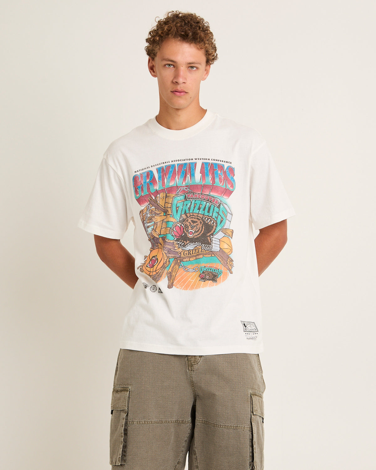 Bevel Burst T-Shirt VINTAGE WHITE