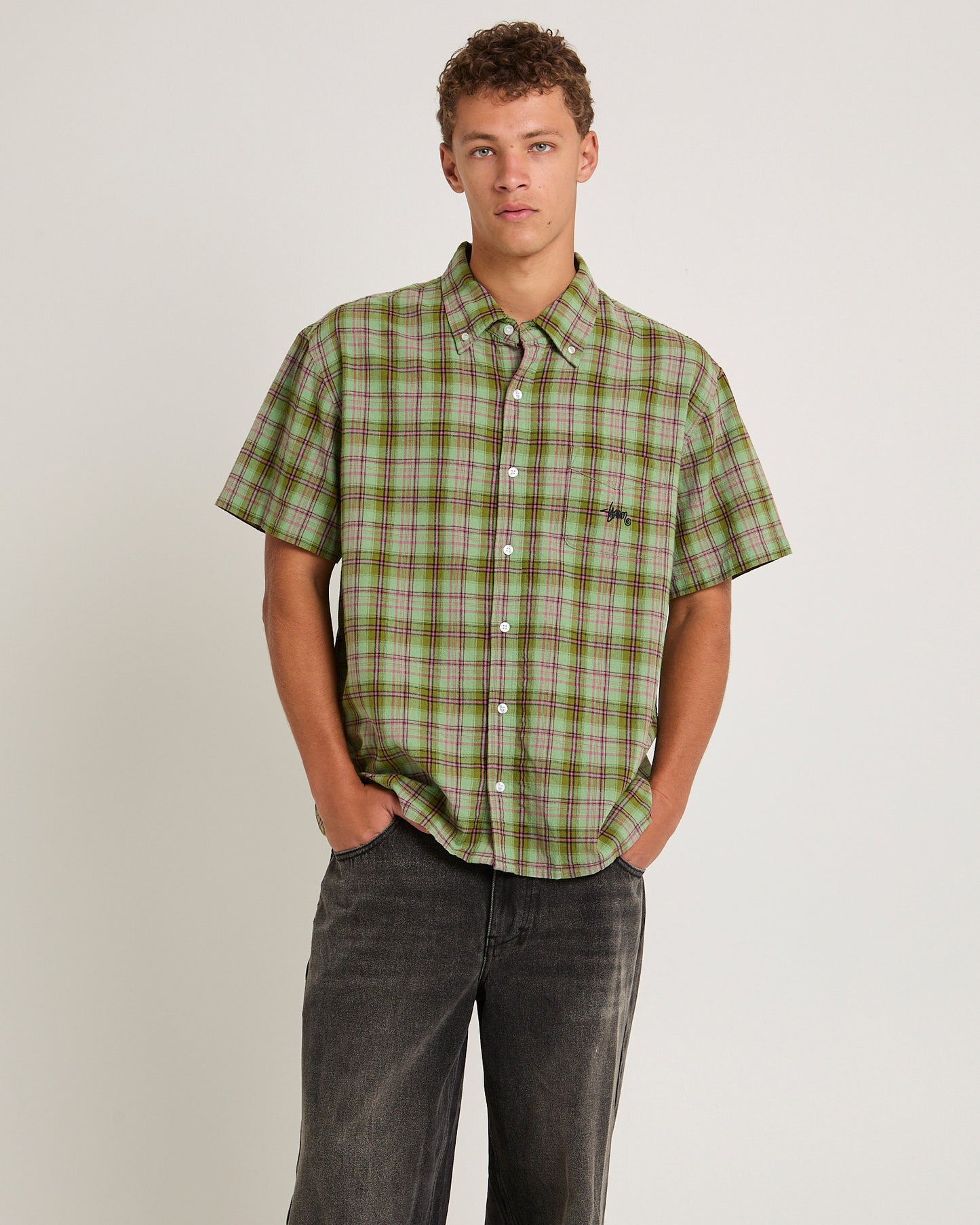 Blend Check Short Sleeve Shirt