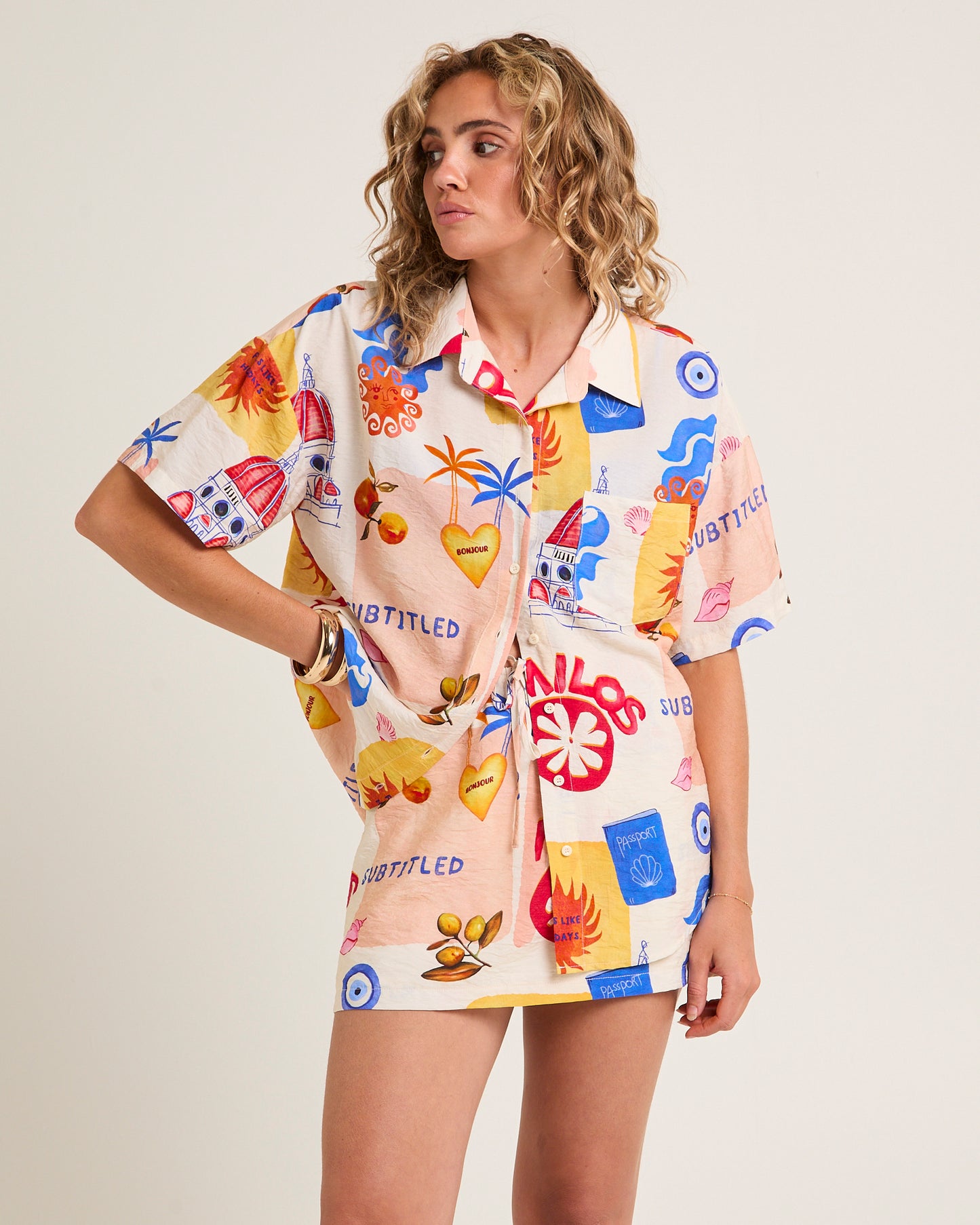 Vacanza Oversized Shirt