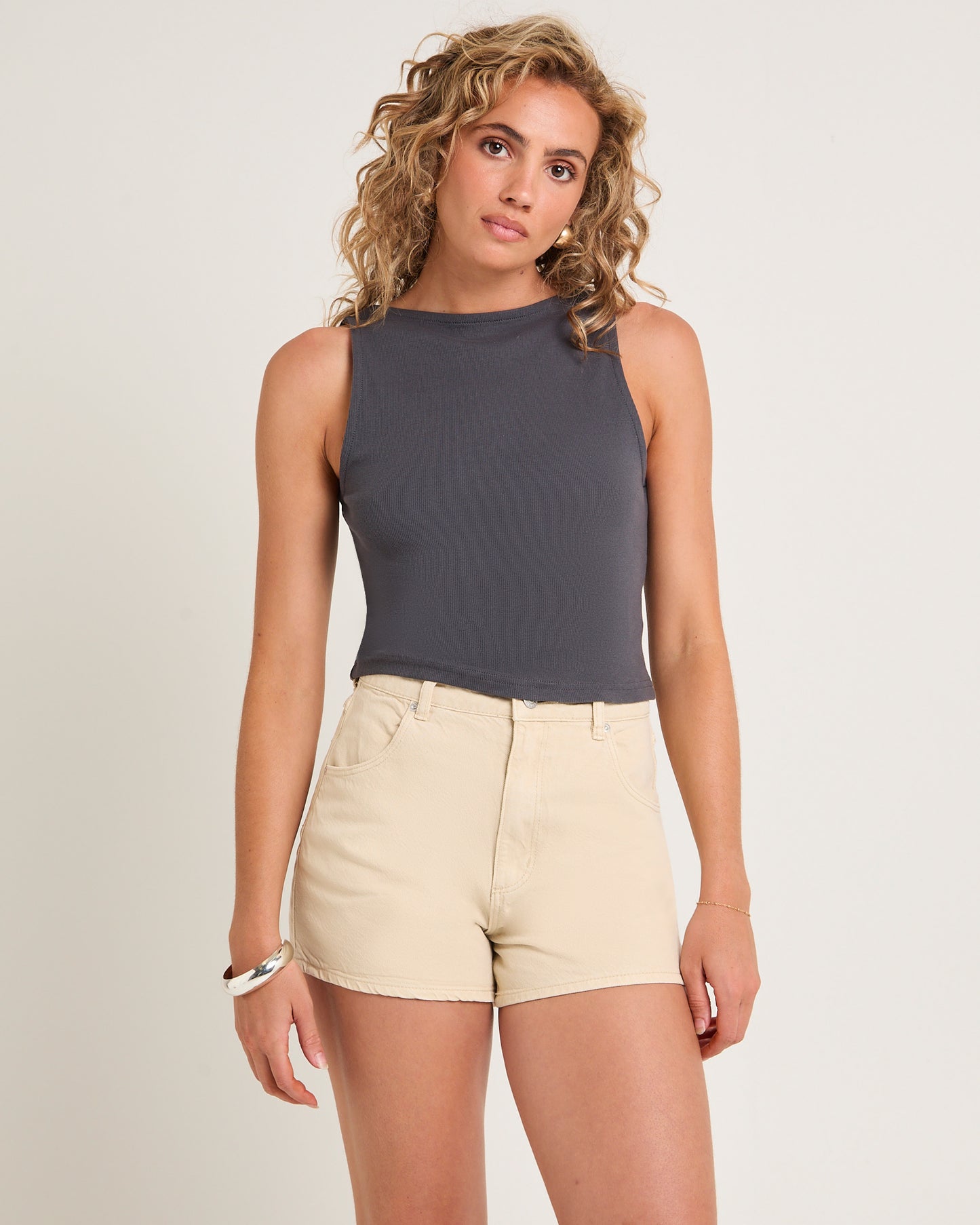 Boat Neck Tank Top
