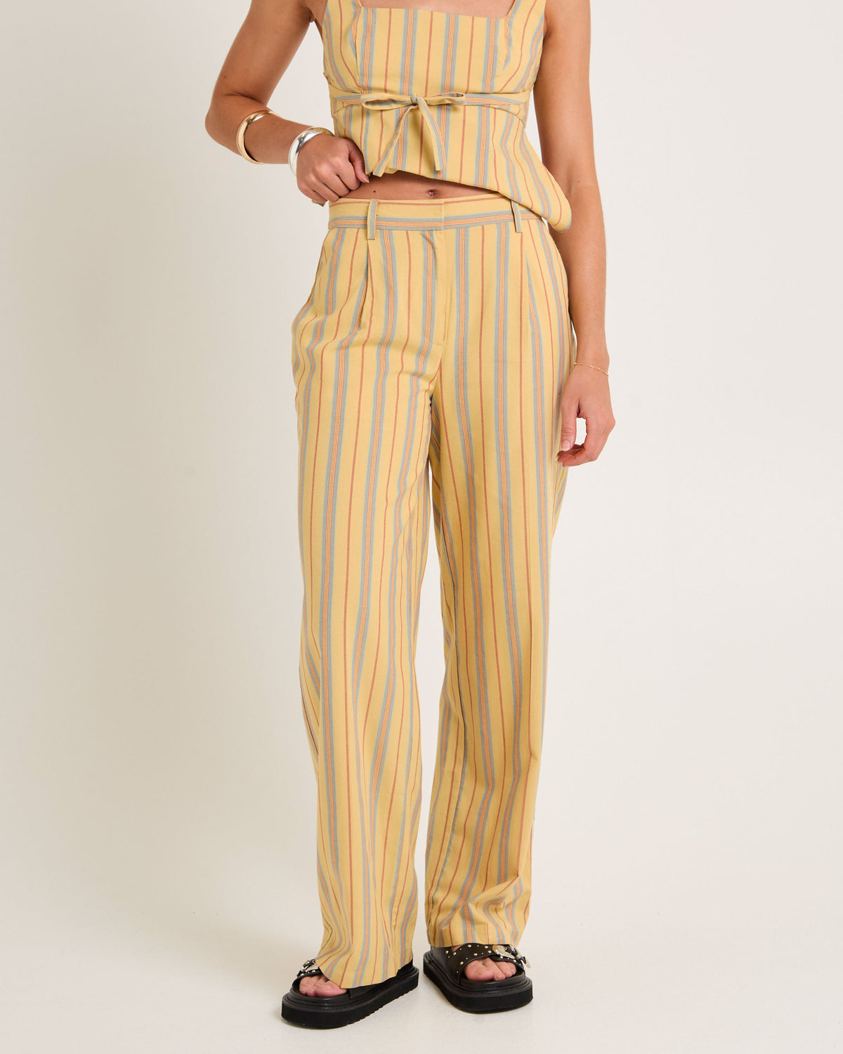 Jemimah Linen Trousers STRIPE