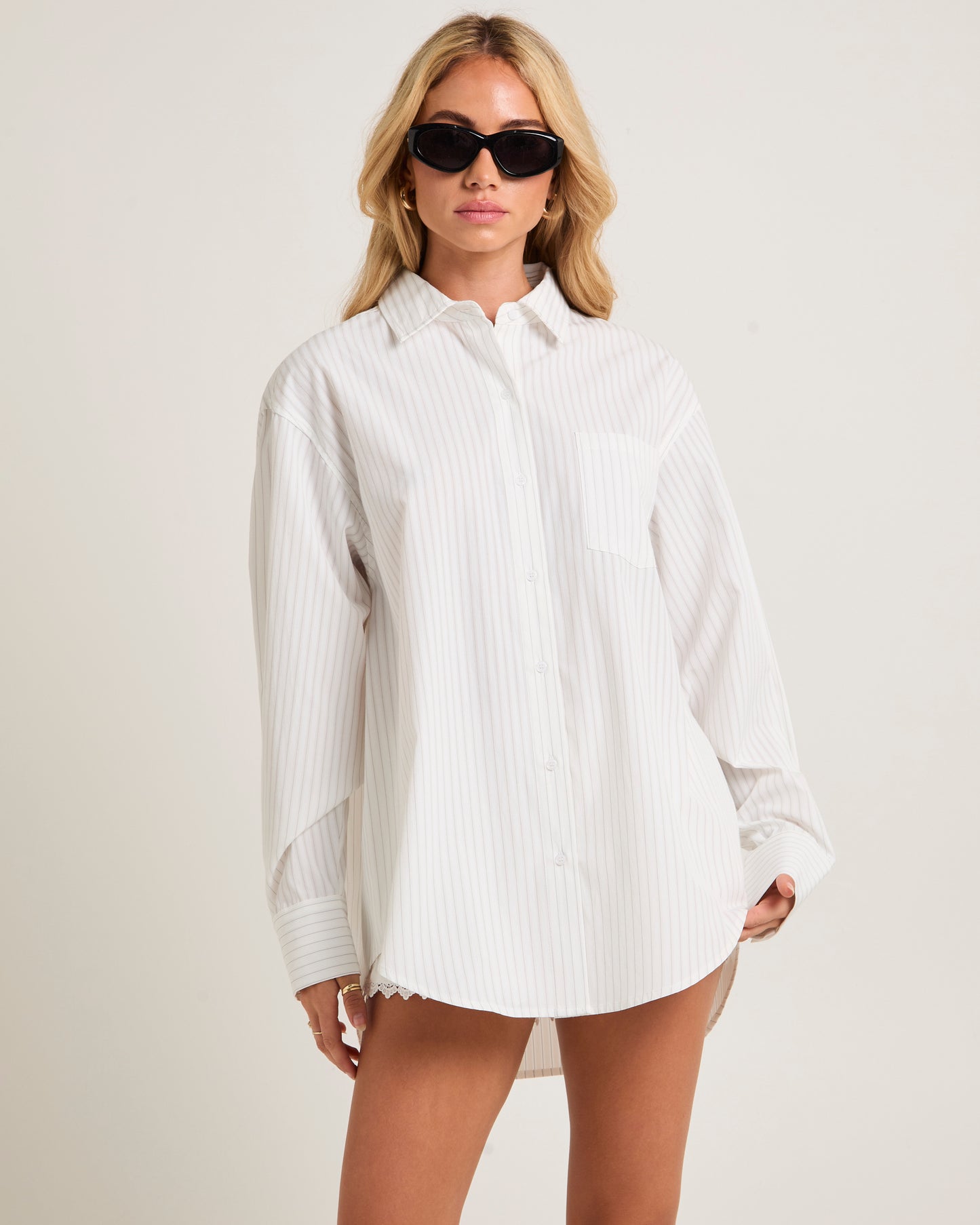 Dylan Stripe Poplin Shirt