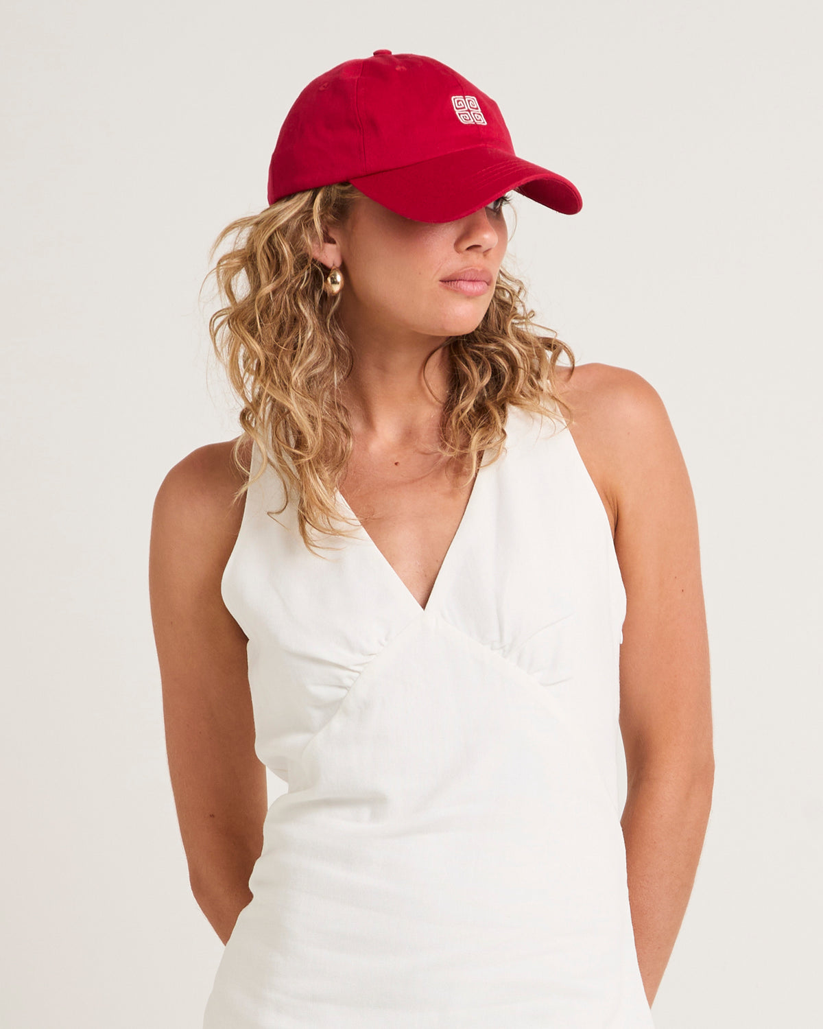 Spiros Logo Core Cap RED