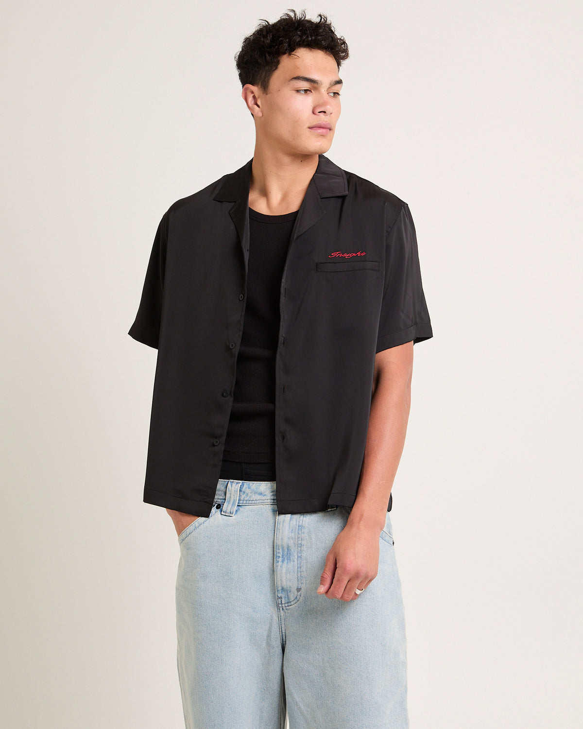 Noizes Short Sleeve Shirt BLACK