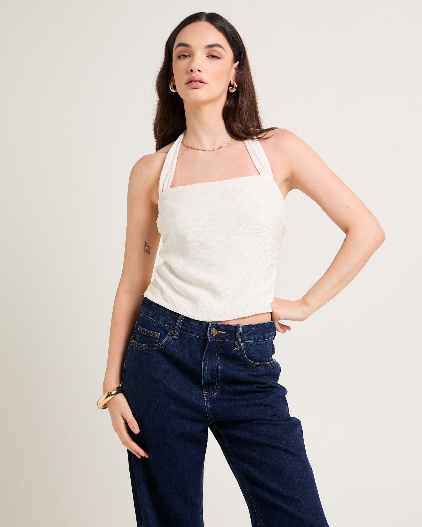 Myrel Gathered Halter