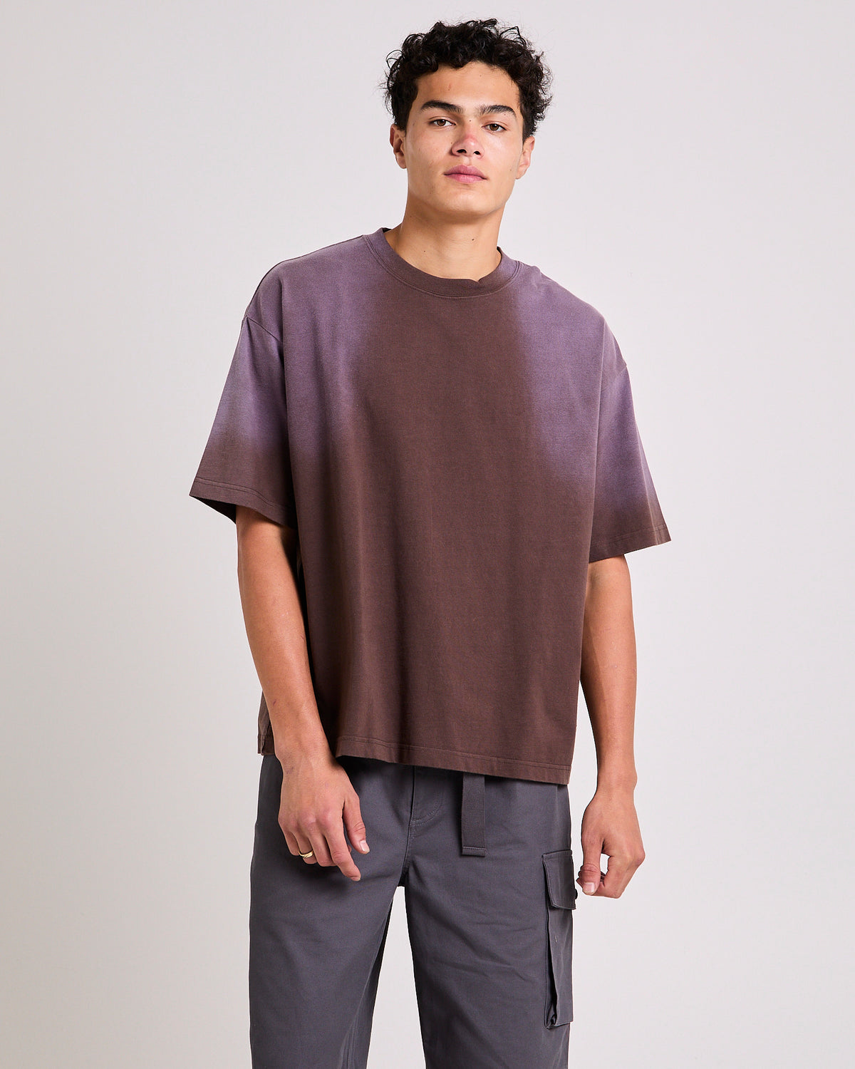 Spray T-Shirt BROWN