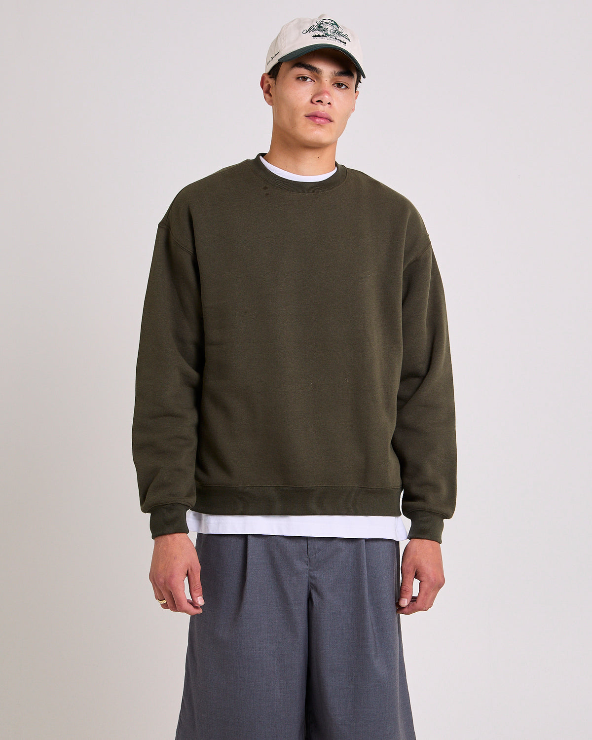 OG Oversized Crewneck Jumper IVY