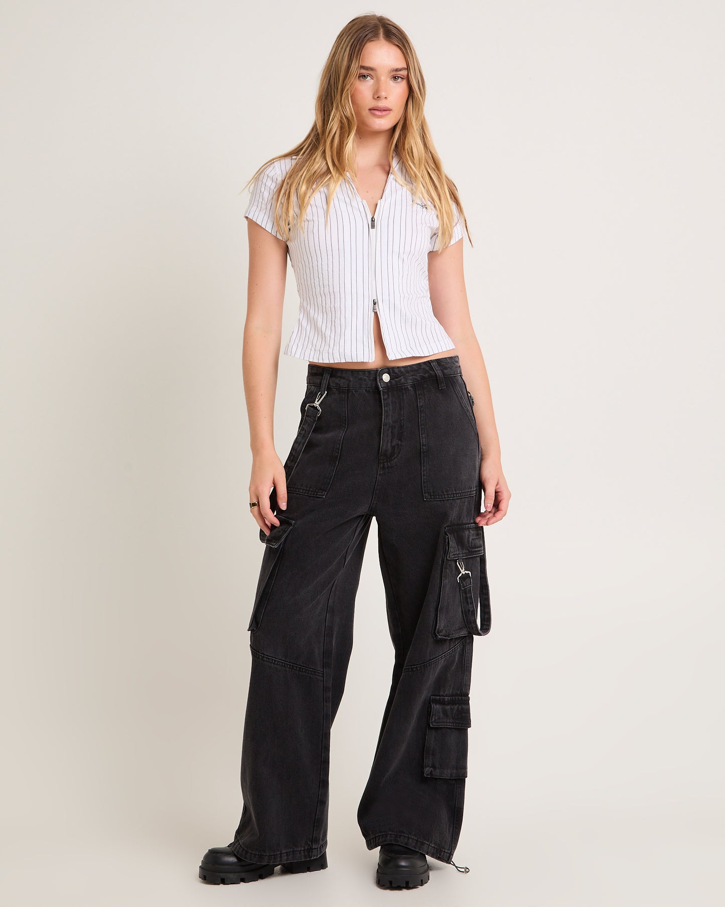 Remedy Denim Cargo Pants